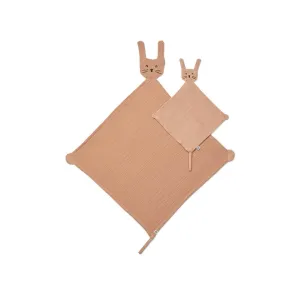 Liewood Alya Rabbit Cuddle Cloth Set - Pale Tuscany