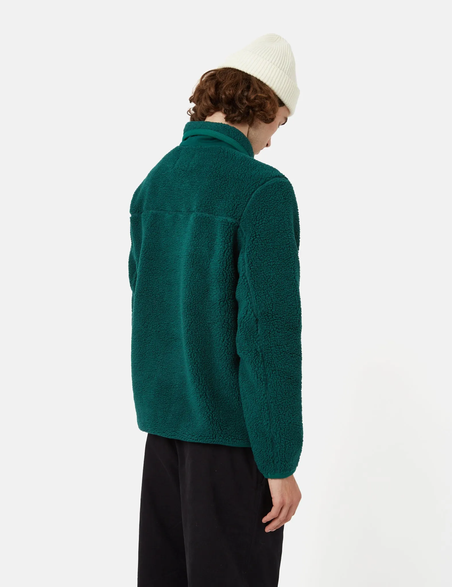 Limited Edition Bhode Shawl Collar Fleece - Bottle Green  Stylish & Comfortable
