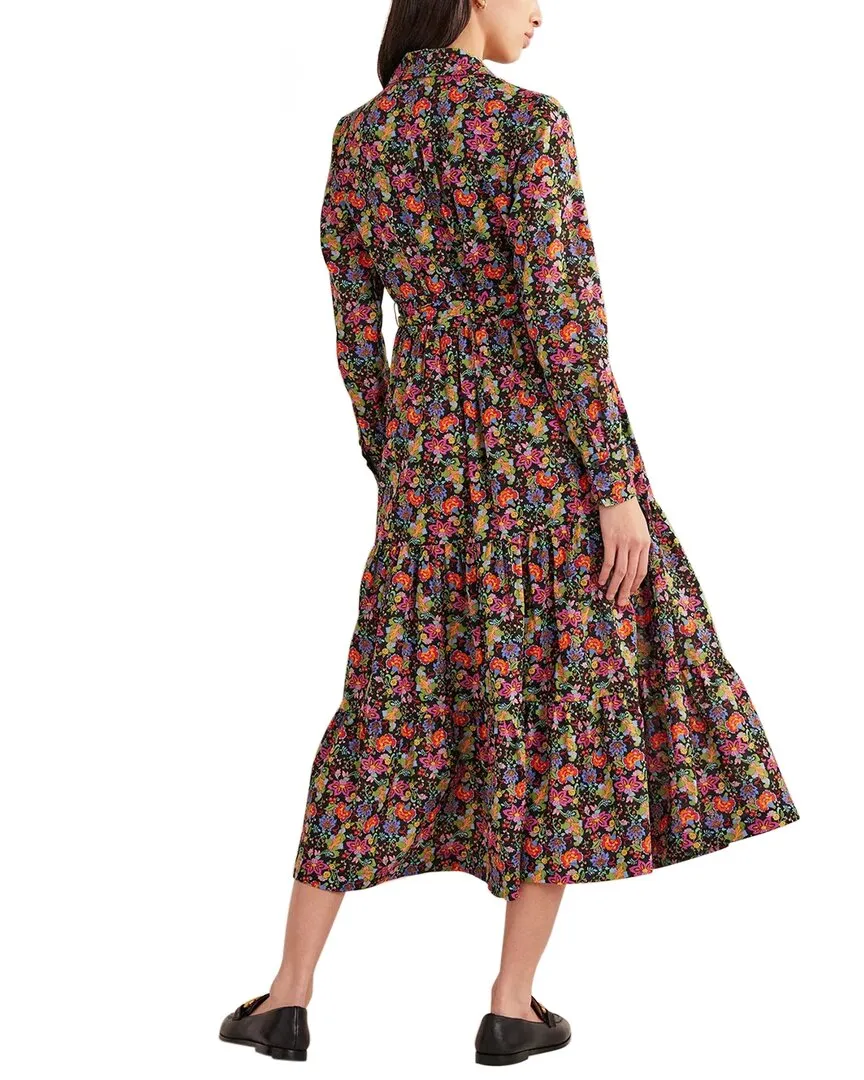 Limited Edition Boden Tiered Maxi Shirt Dress  Stylish & Comfortable