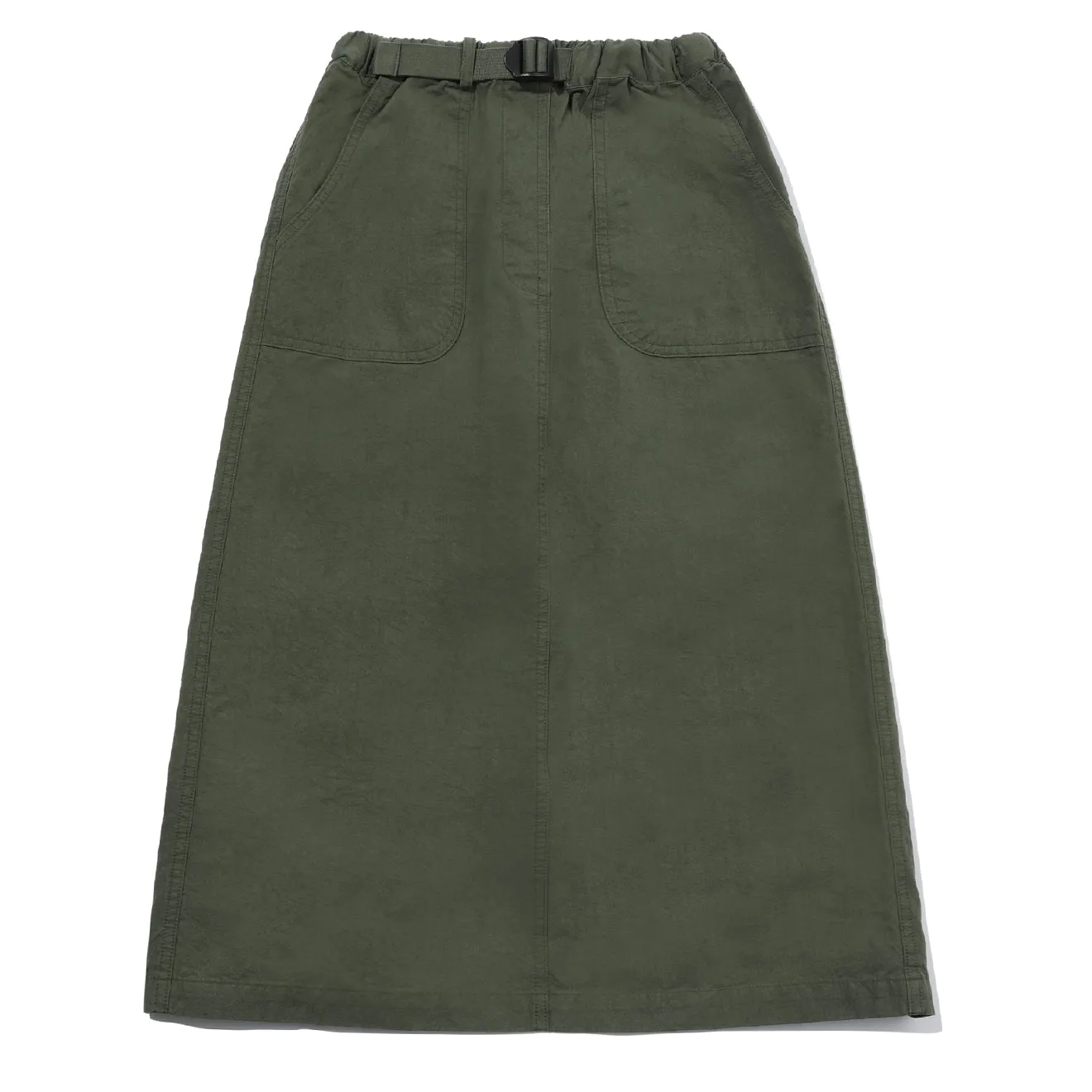 Limited Edition Kappy Womens Cotton Fatigue Skirt Khaki  Stylish & Comfortable