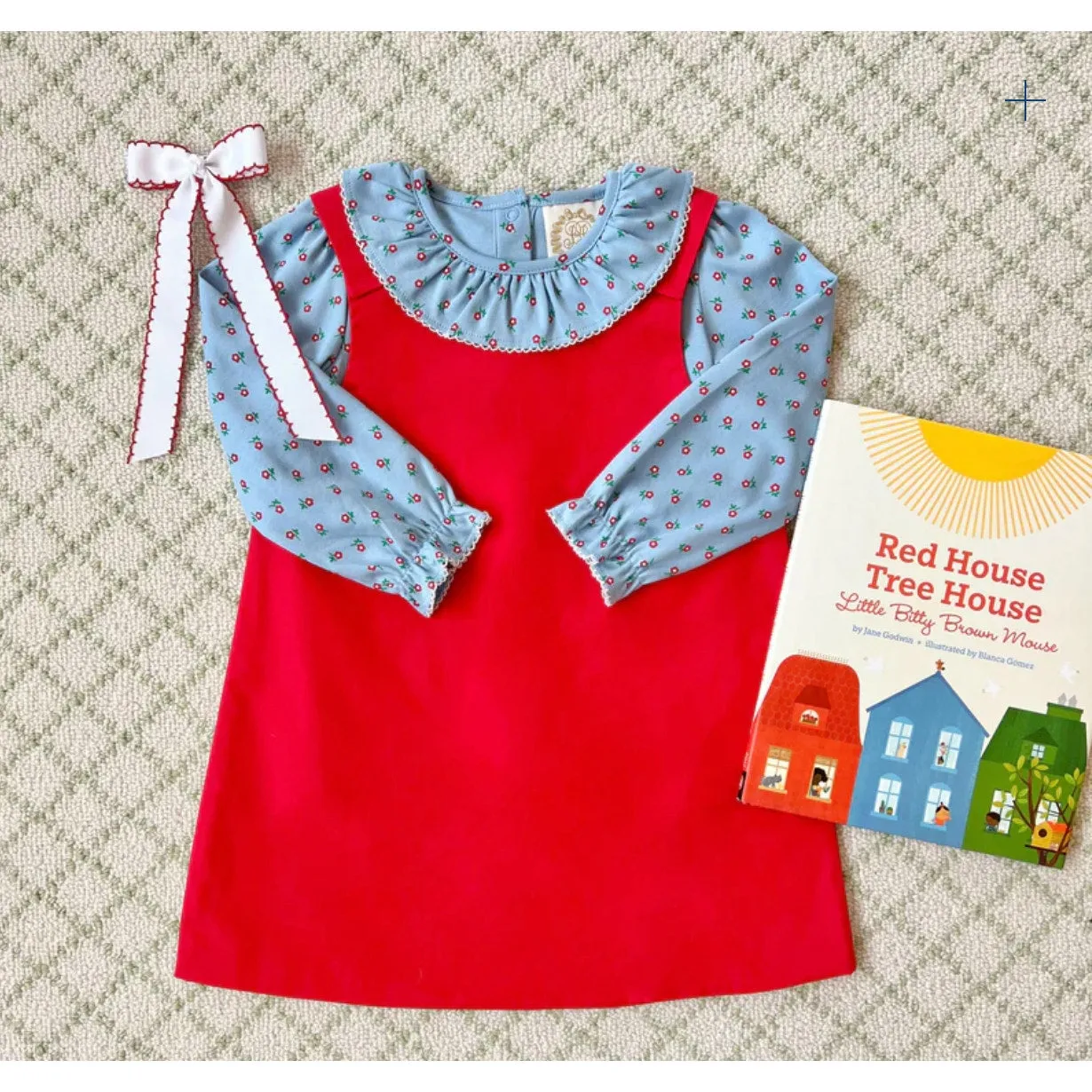 Limited Edition The Beaufort Bonnet Company Juliette Jumper Blue 4T  Limited Availability!