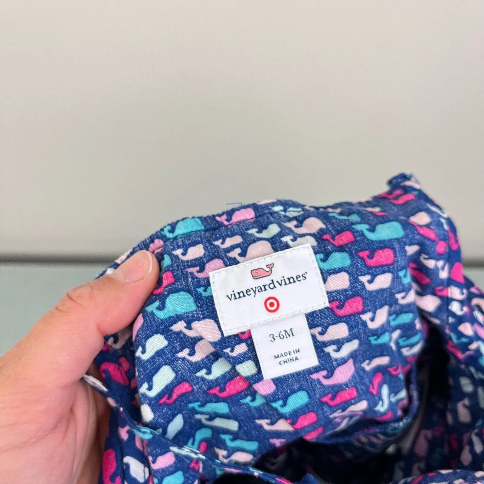Limited Edition Vineyard Vines Ruffle Whale Romper 3-6 Months  Today Only!