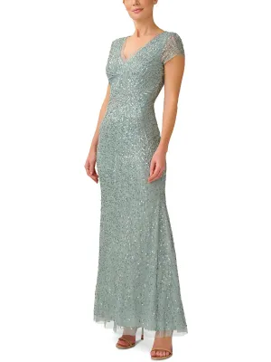 Limited Edition Womens Beaded Mermaid Evening Dress  Going Fast!