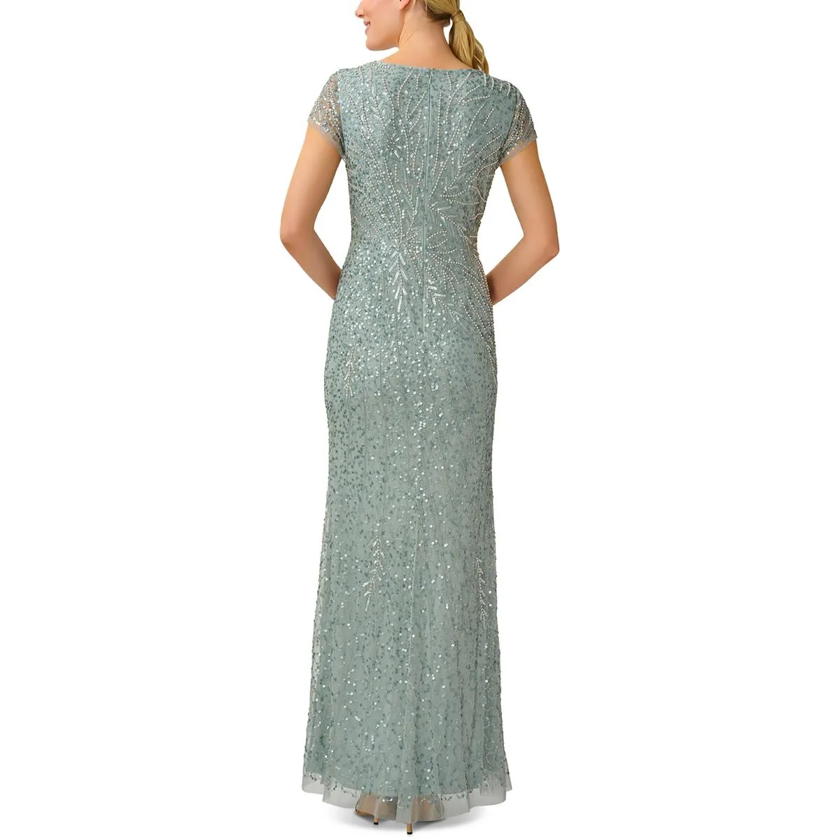 Limited Edition Womens Beaded Mermaid Evening Dress  Going Fast!