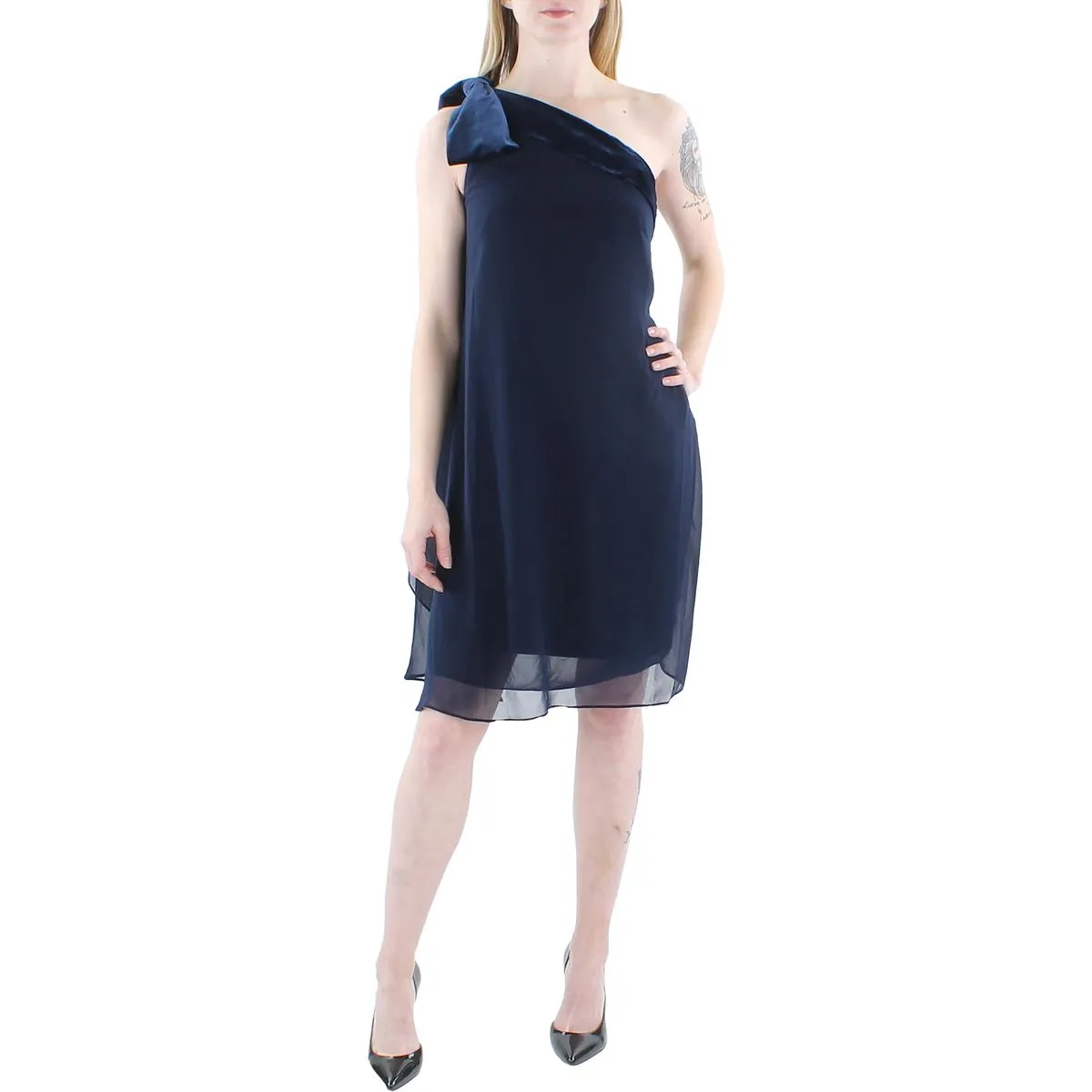 Limited Edition Womens One Shoulder Mini Cocktail and Party Dress  Today Only!