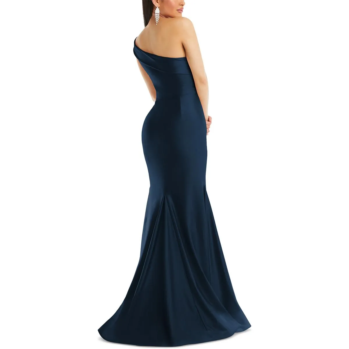 Limited Edition Womens Ruched One Shoulder Evening Dress  Last Few Pieces!