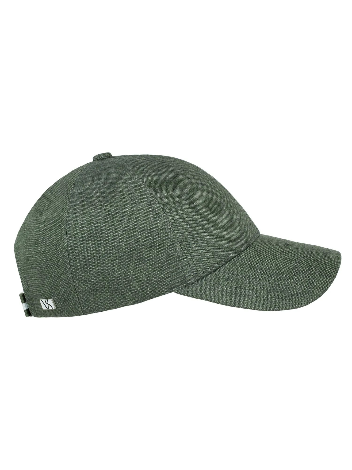 Linen Structured Cap French Olive
