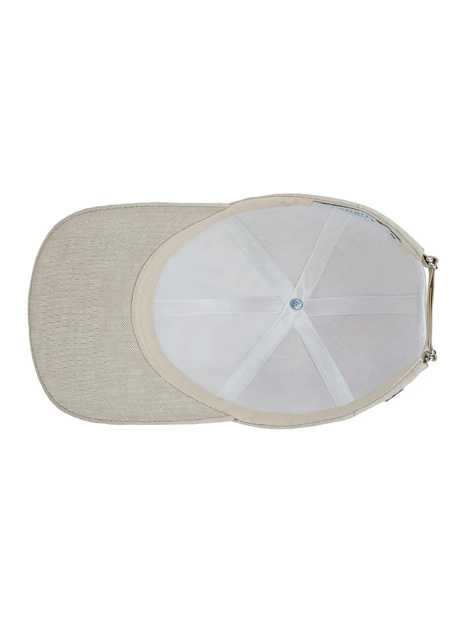 Linen Structured Cap Hampton Beige