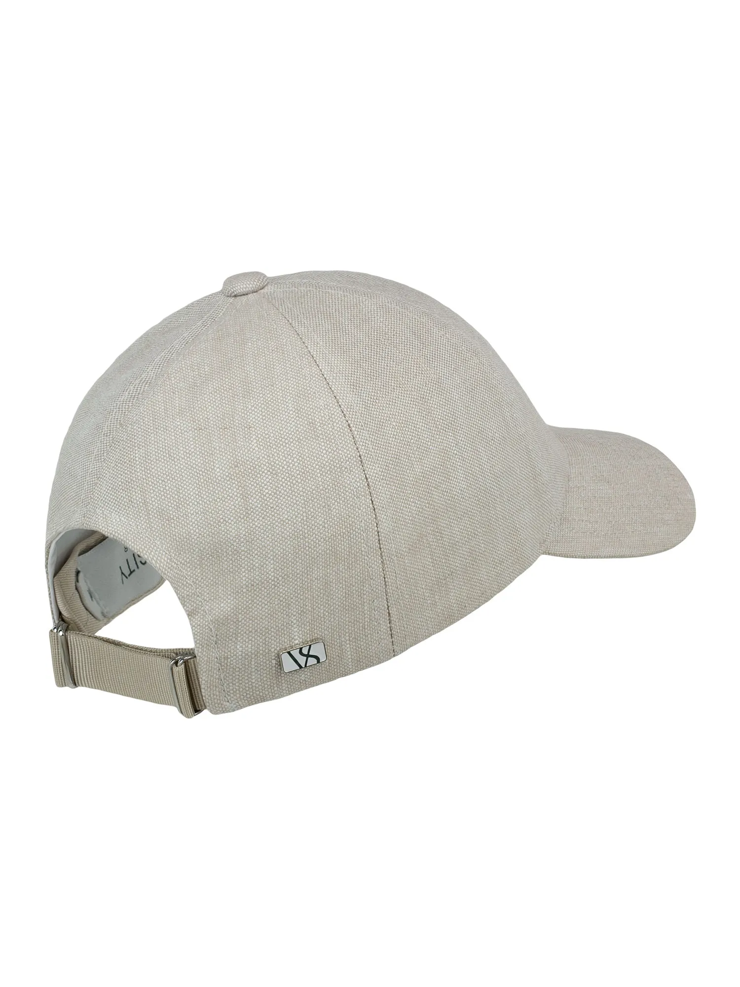 Linen Structured Cap Hampton Beige