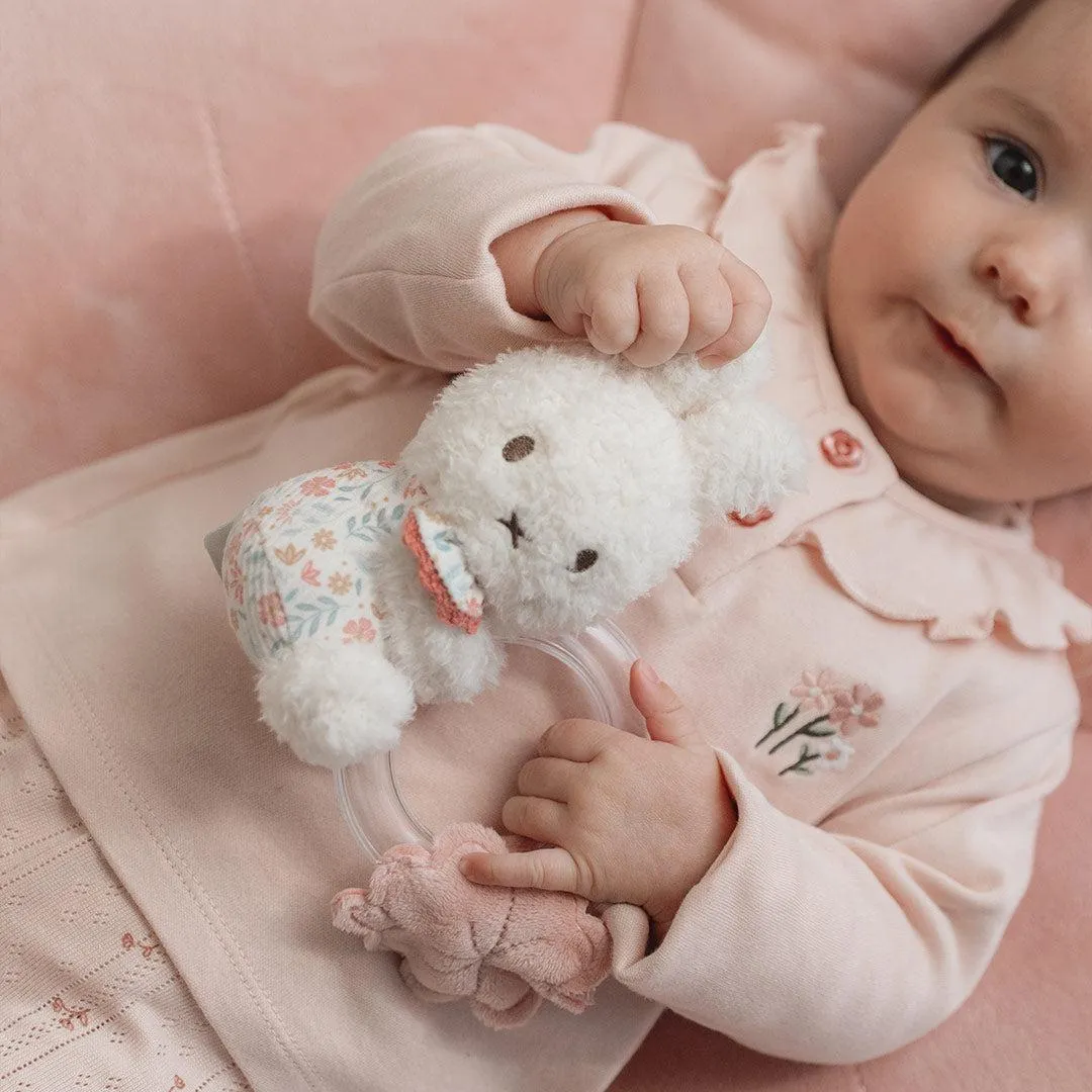 Little Dutch Ring Rattle Miffy - Lucky Blossom