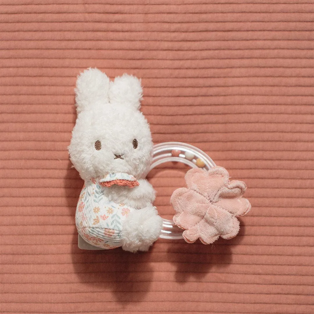 Little Dutch Ring Rattle Miffy - Lucky Blossom