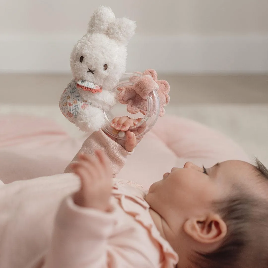 Little Dutch Ring Rattle Miffy - Lucky Blossom