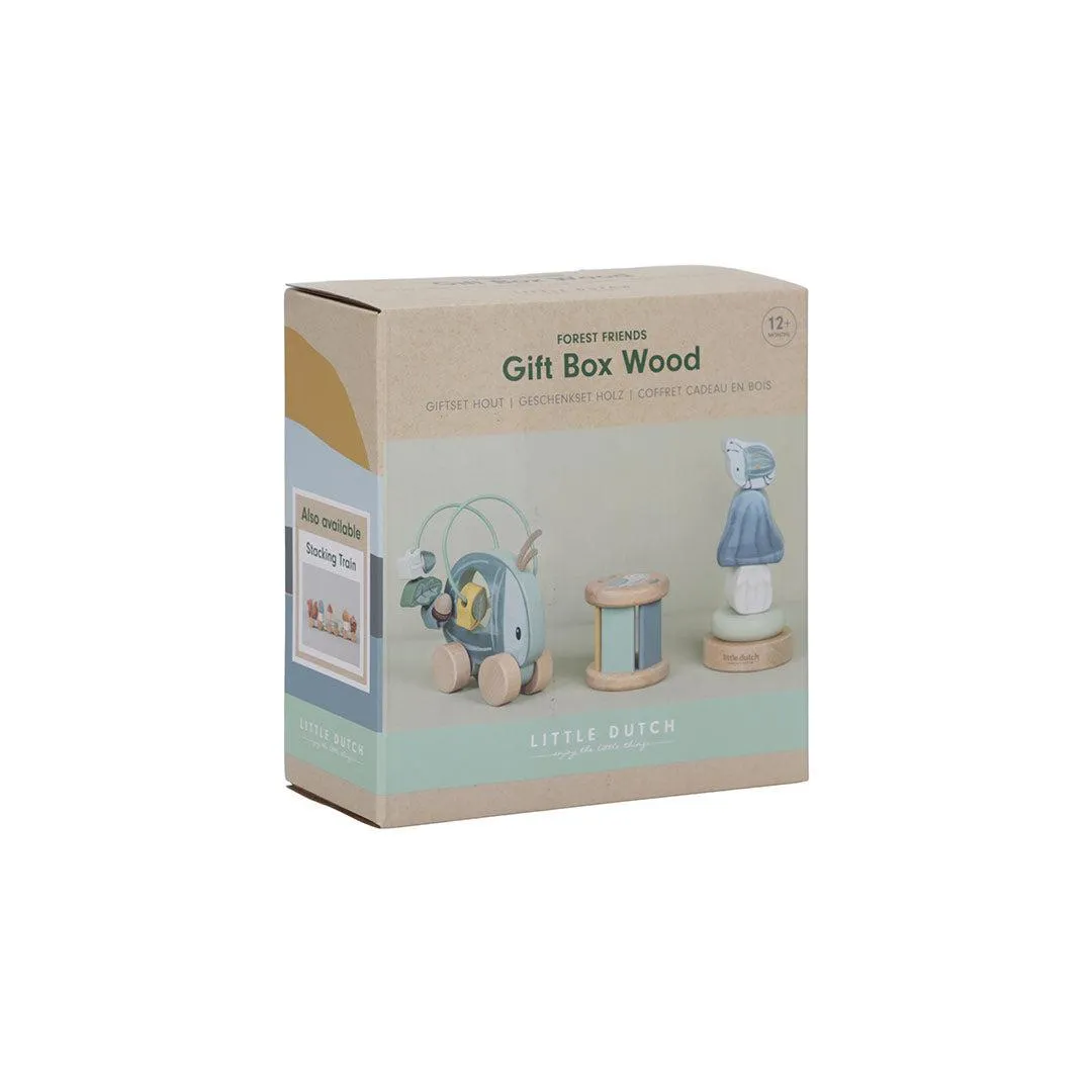Little Dutch Wood Gift Box - Forest Friends