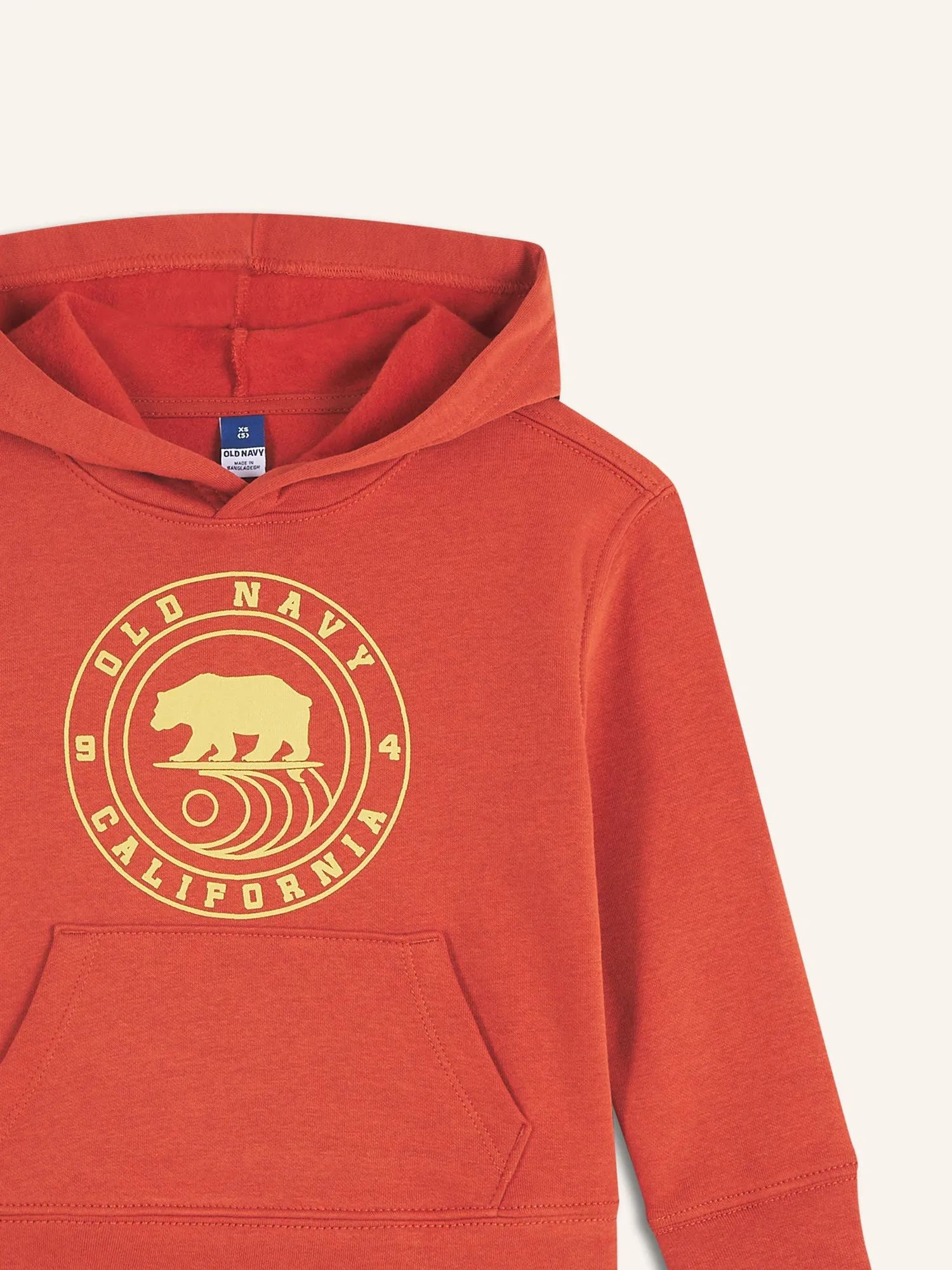 Logo-Graphic Pullover Hoodie for Boys