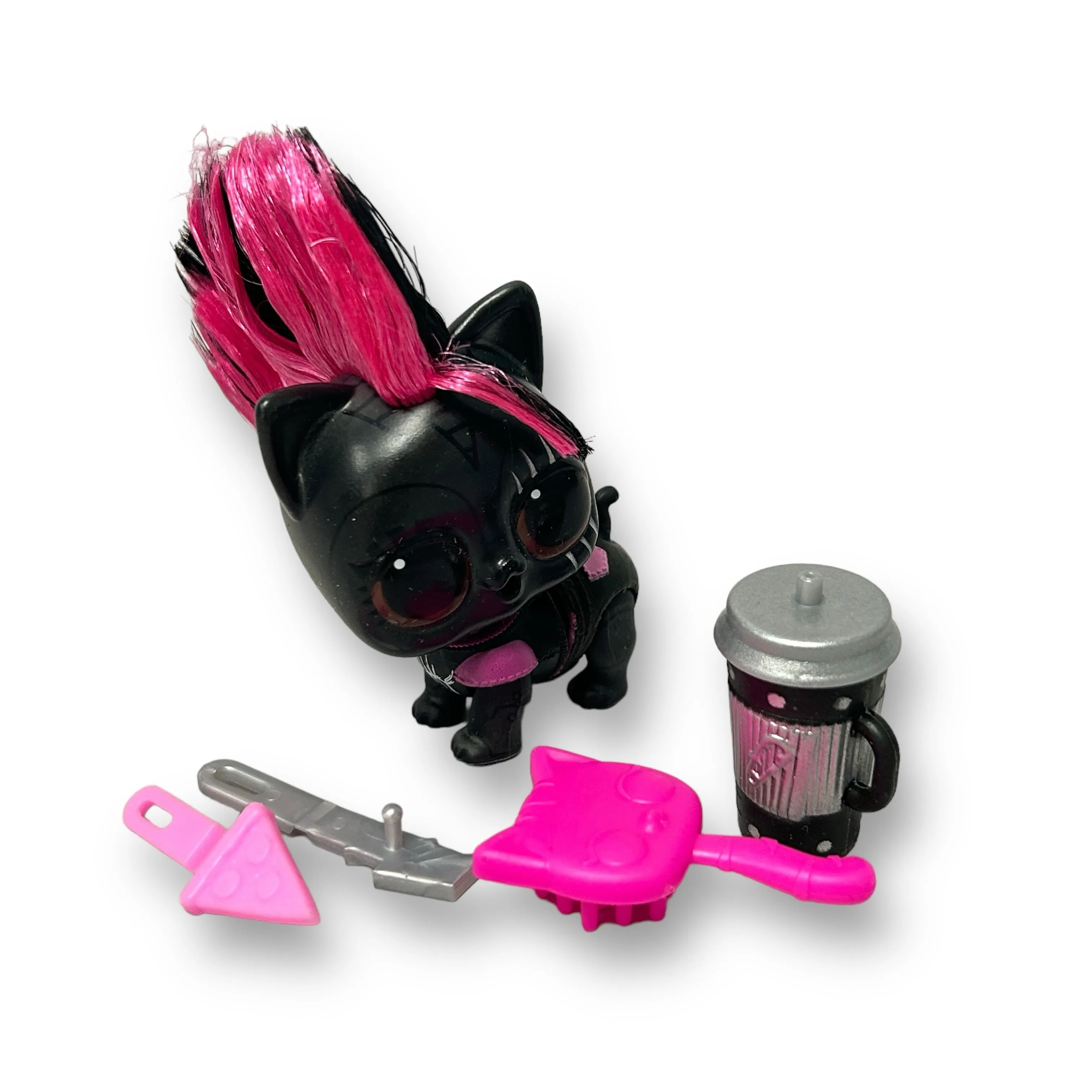 LOL Surprise Pets Metal K.T. Punk Kitty & Accessories