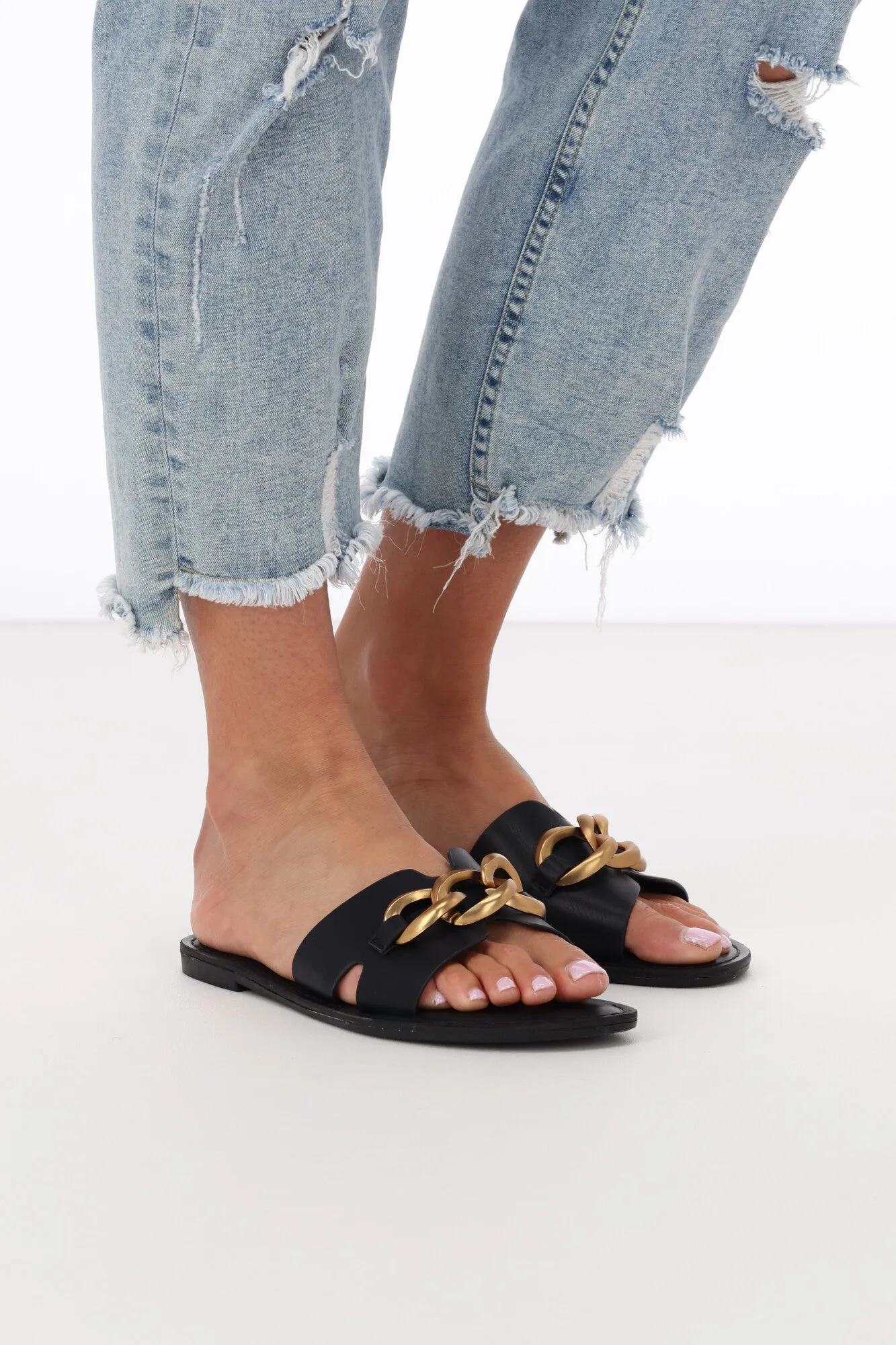 Los Cabos Maiz Sandal Black