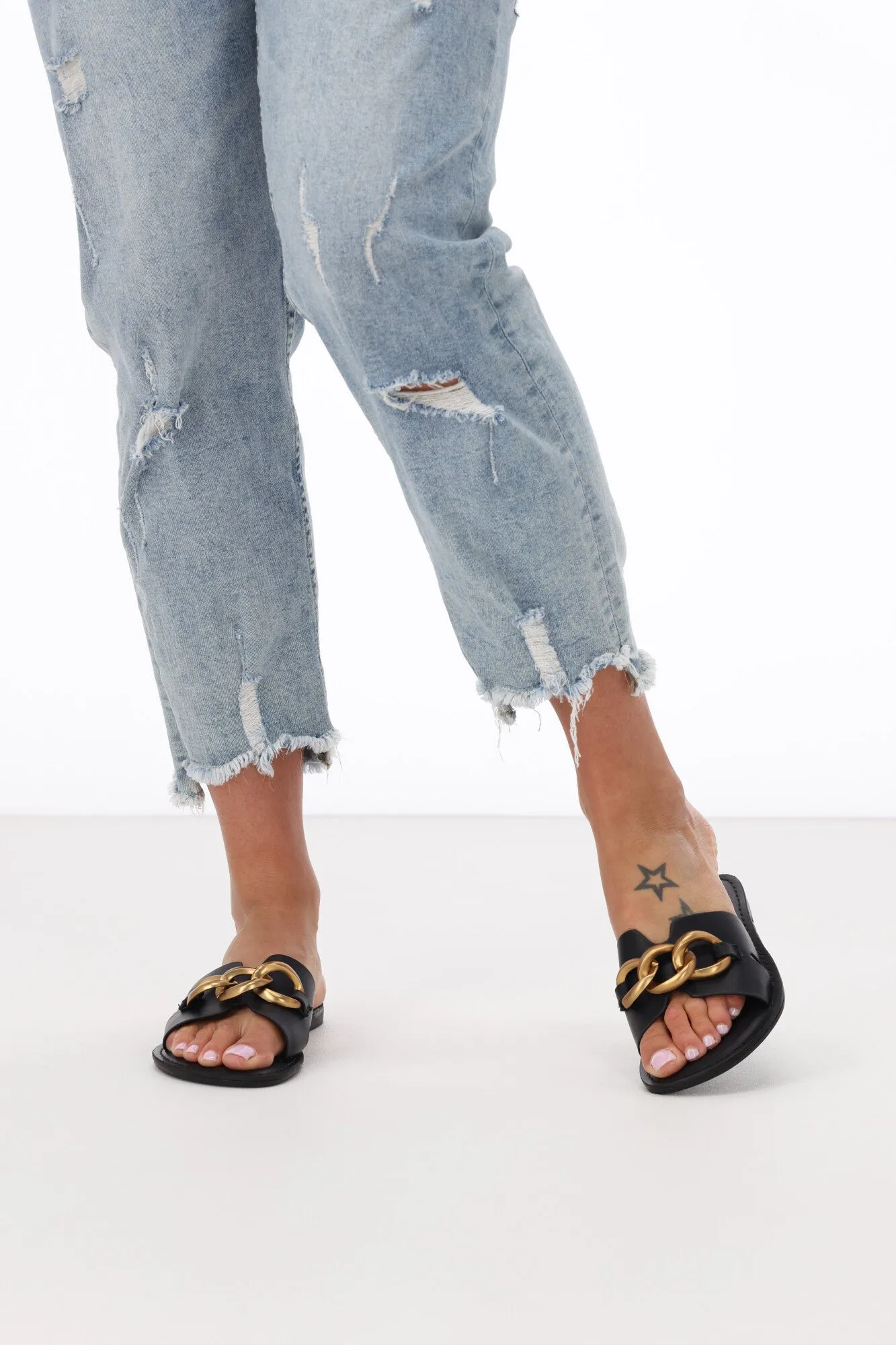 Los Cabos Maiz Sandal Black