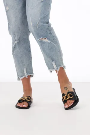 Los Cabos Maiz Sandal Black
