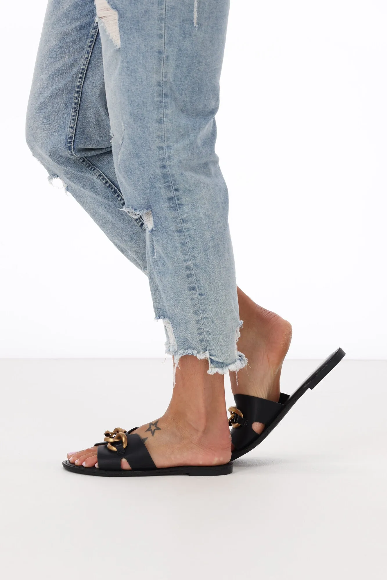 Los Cabos Maiz Sandal Black