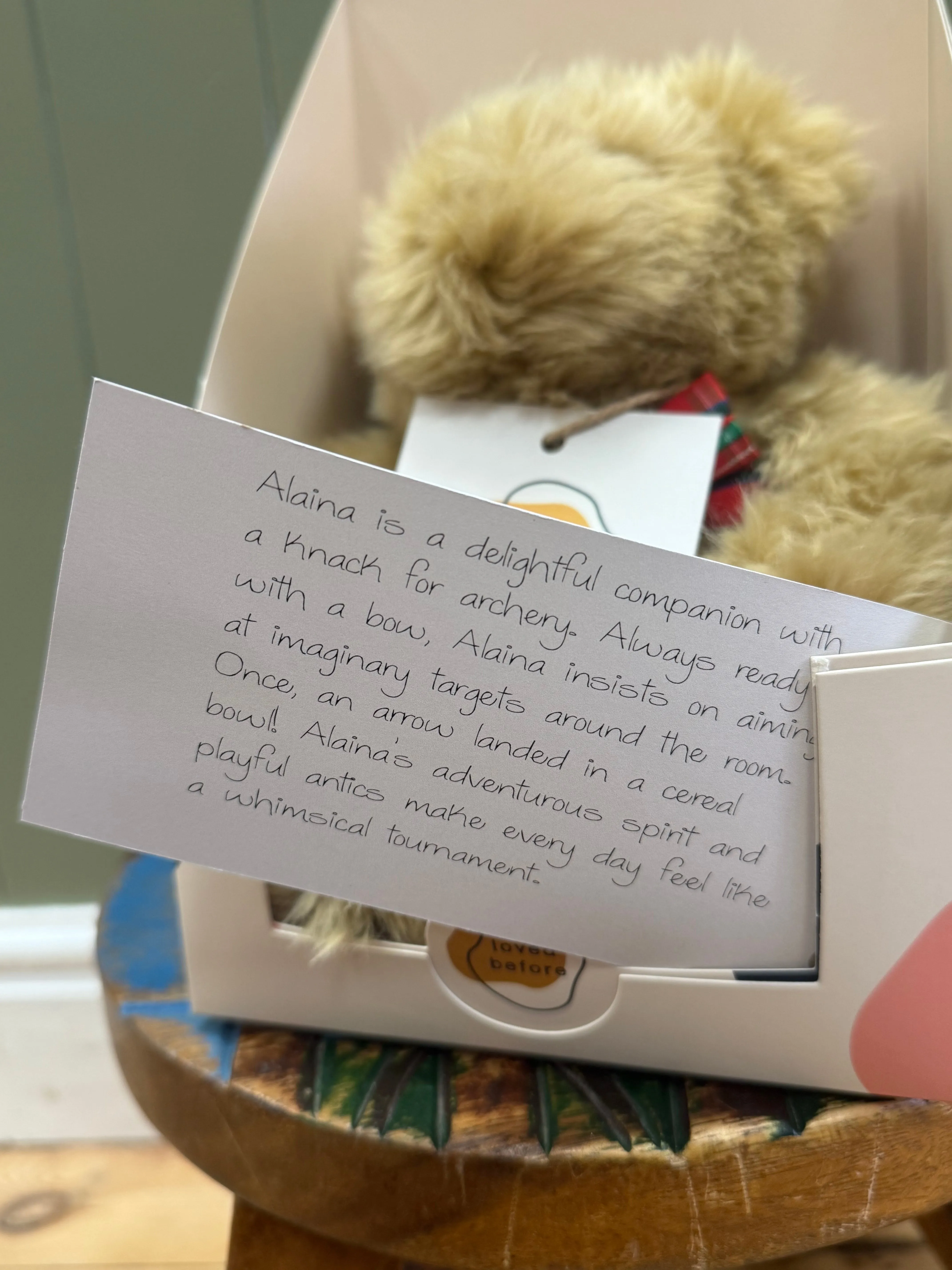 Loved before Alaina Bear