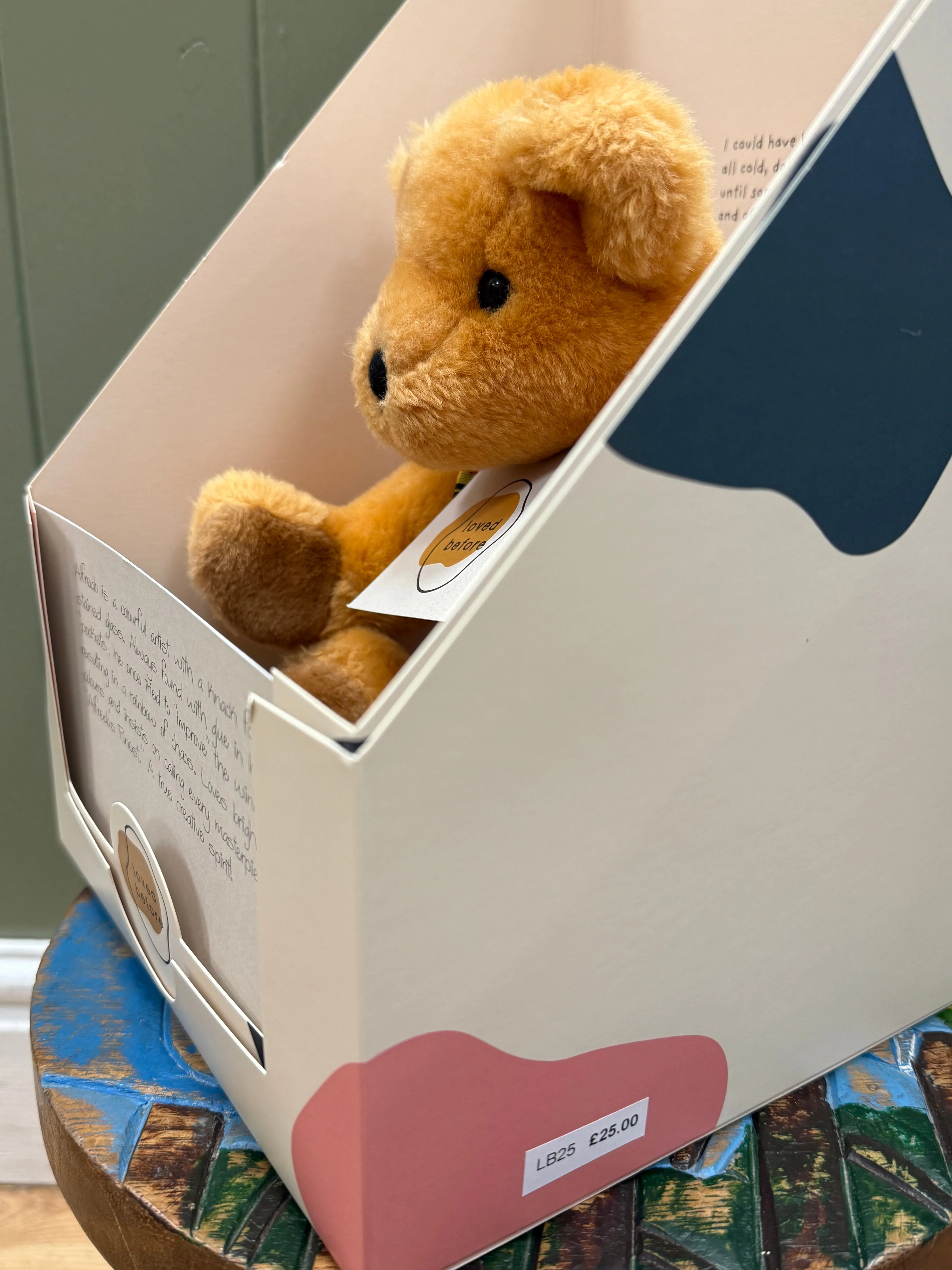 Loved before Alfredo bear