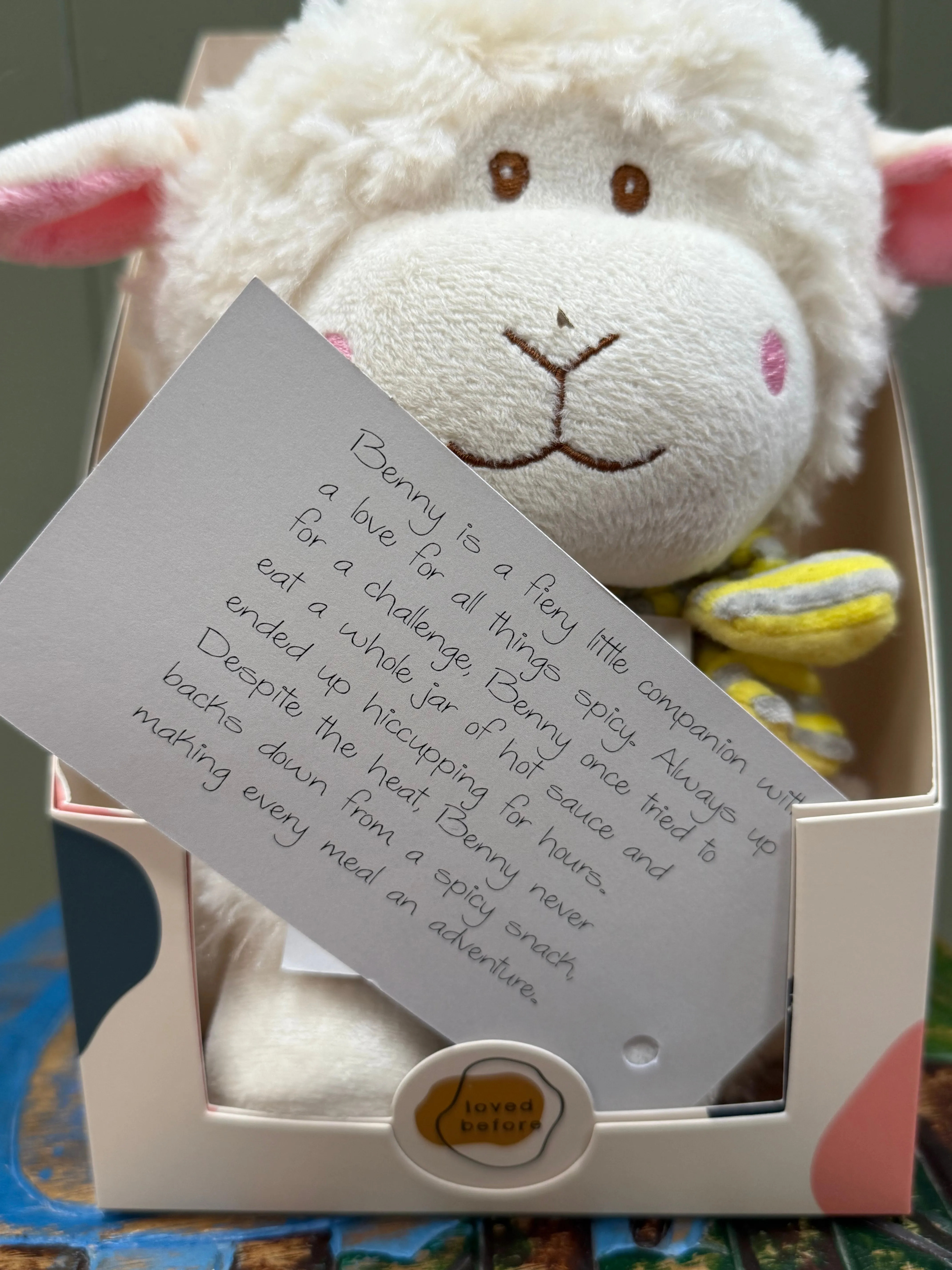 Loved before Benny sheep
