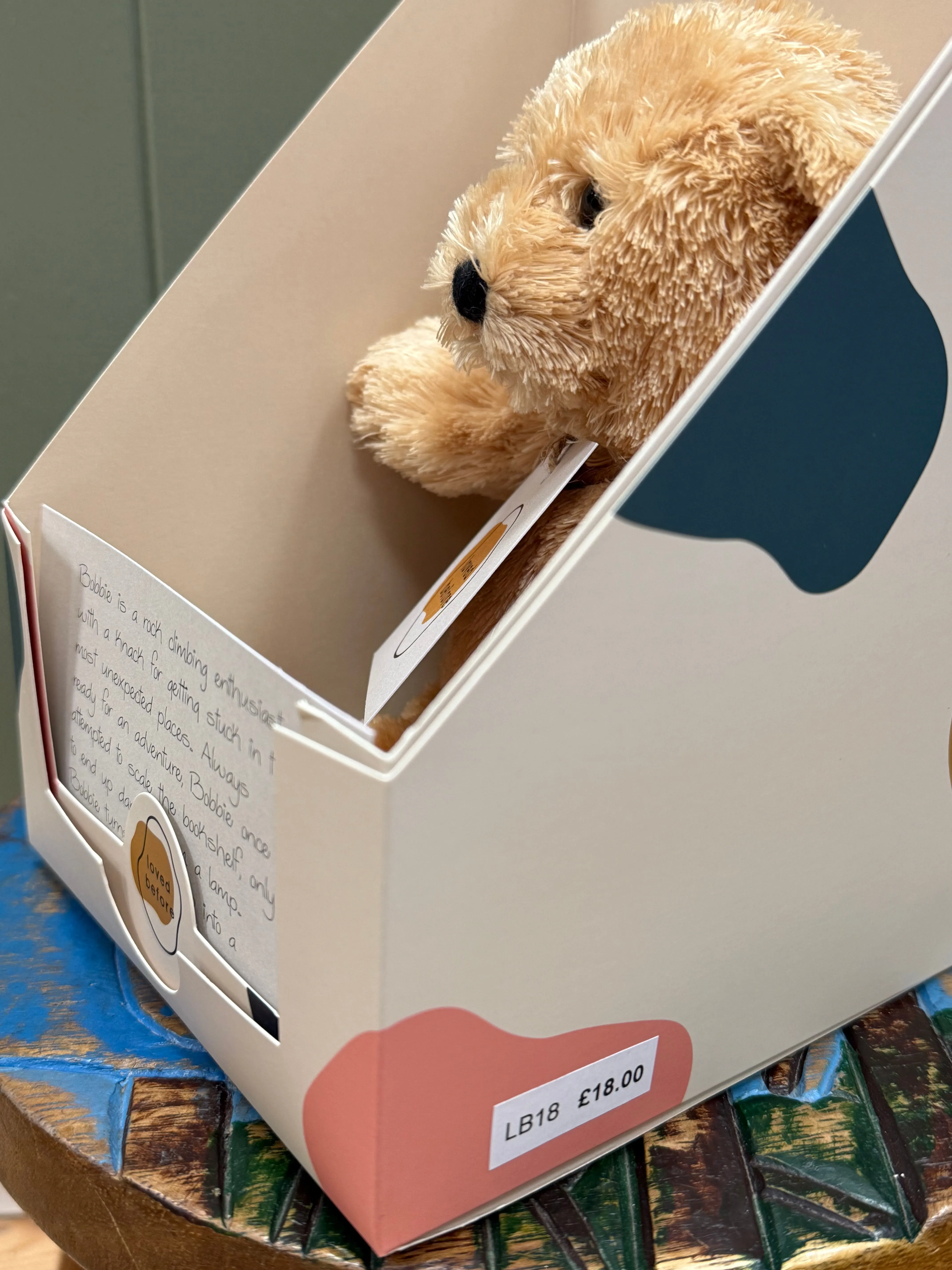 Loved before Bobbie bear