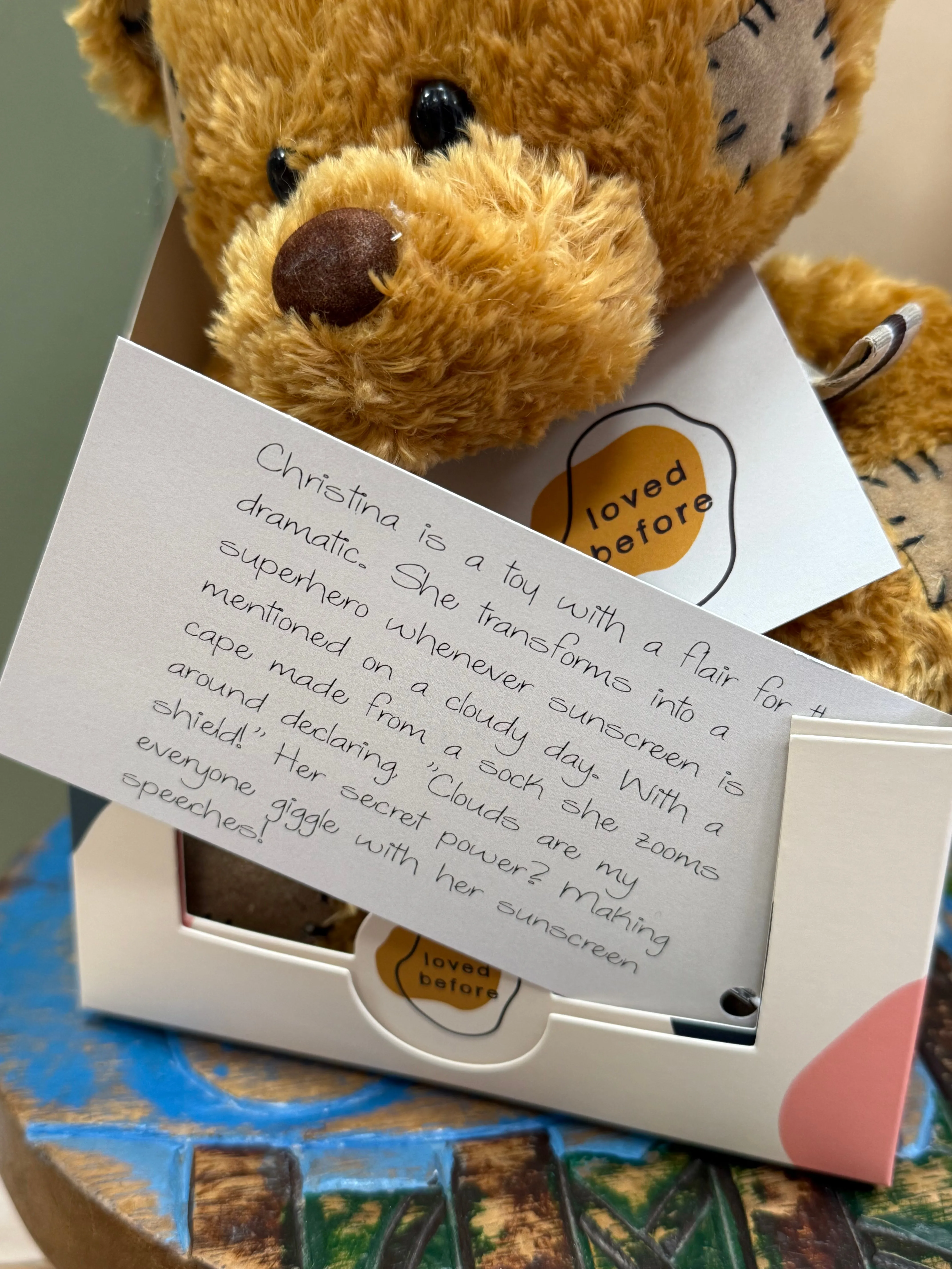 Loved before Christina bear