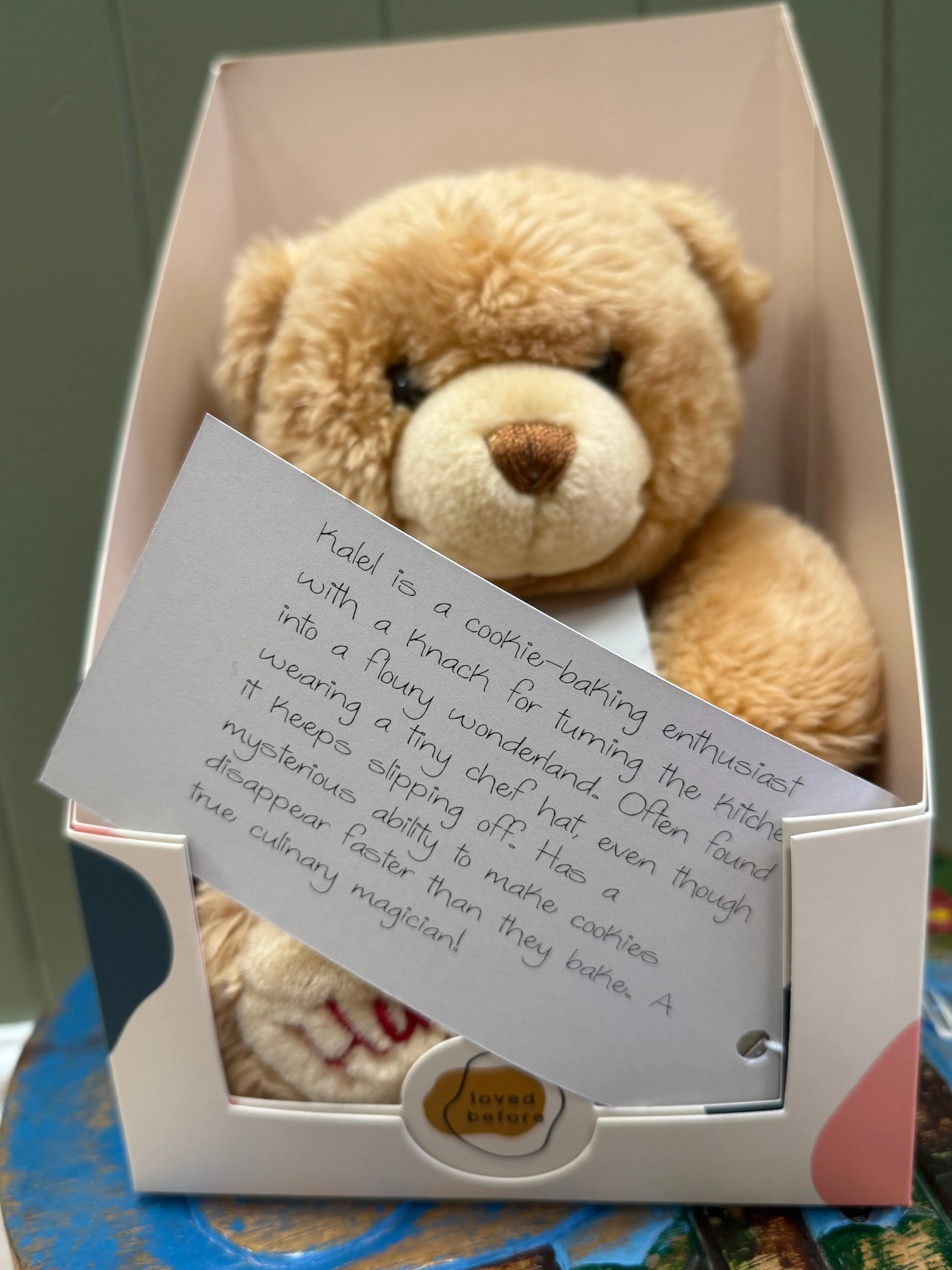 Loved before Kalel bear