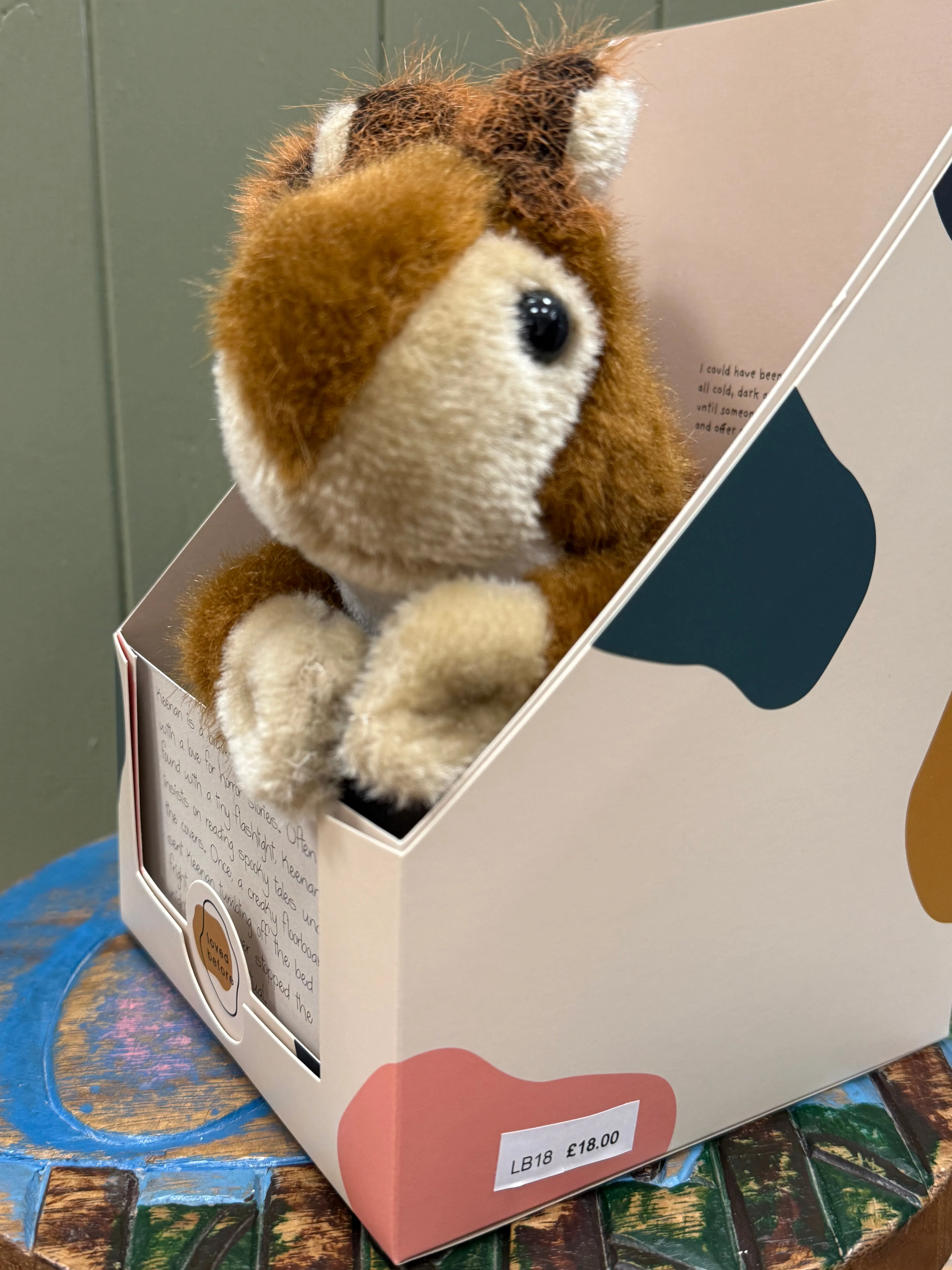 Loved before Keenan squirrel