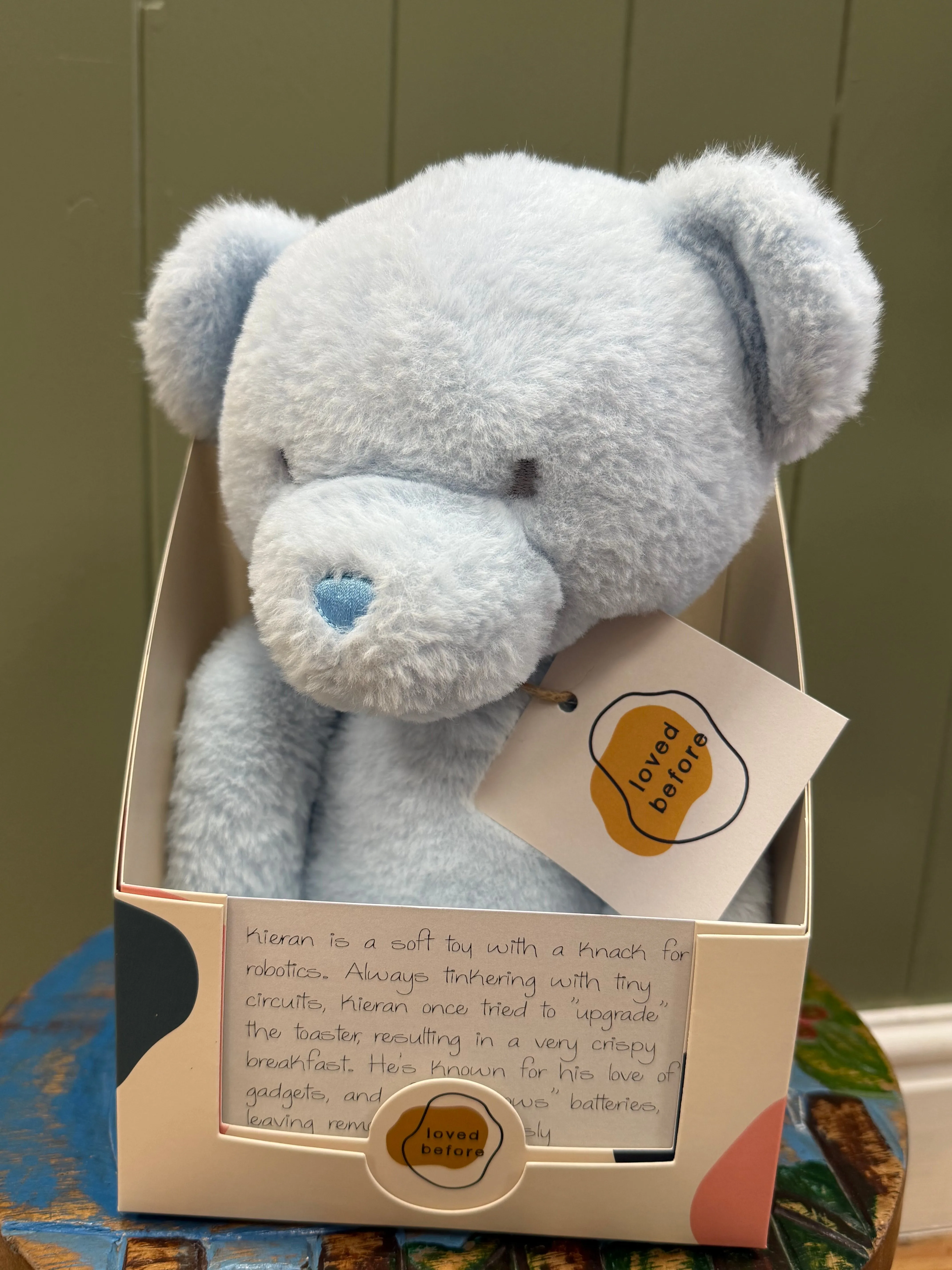 Loved before Kieran bear