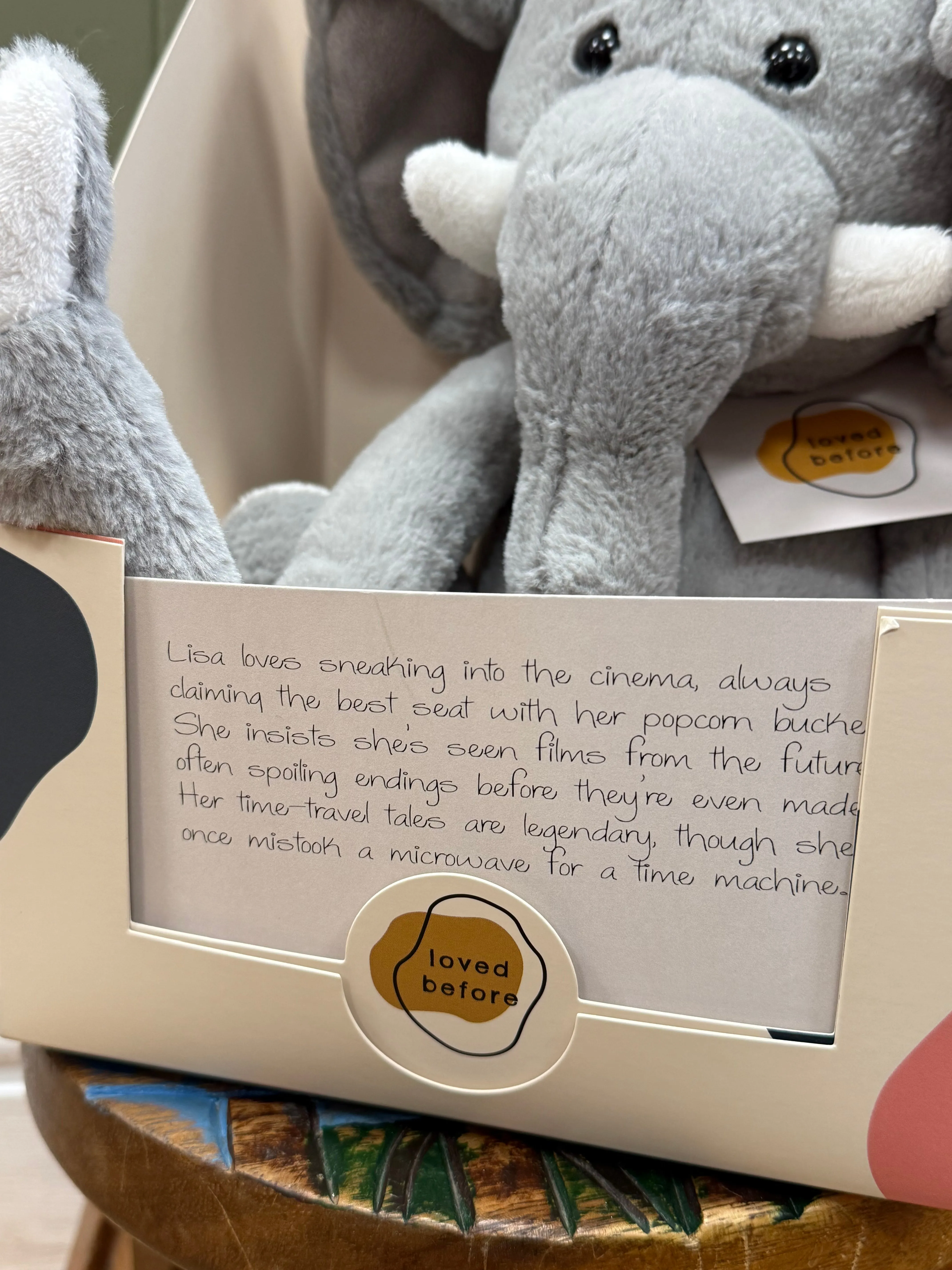 Loved before Lisa Elephant