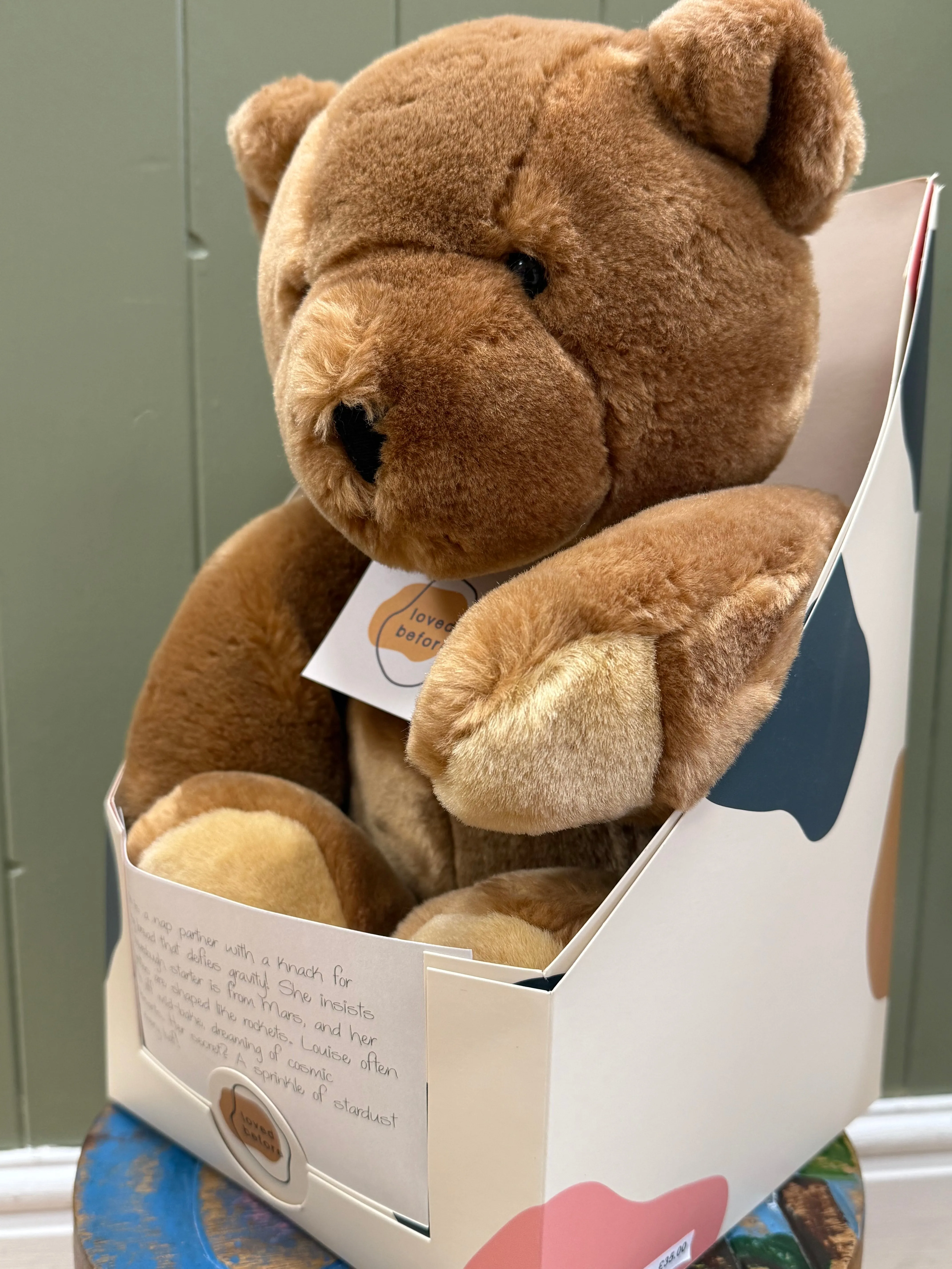Loved before Louise bear