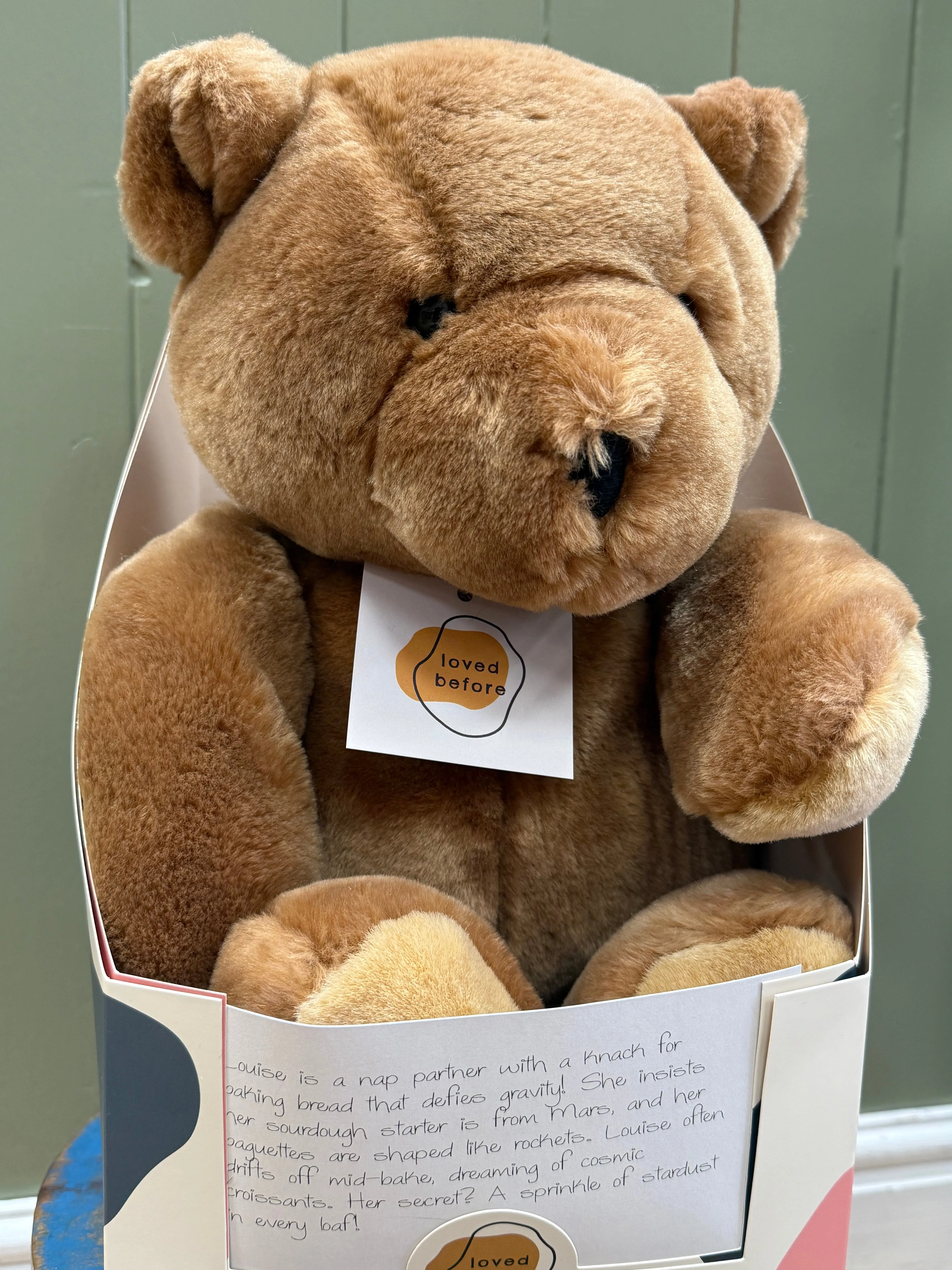 Loved before Louise bear