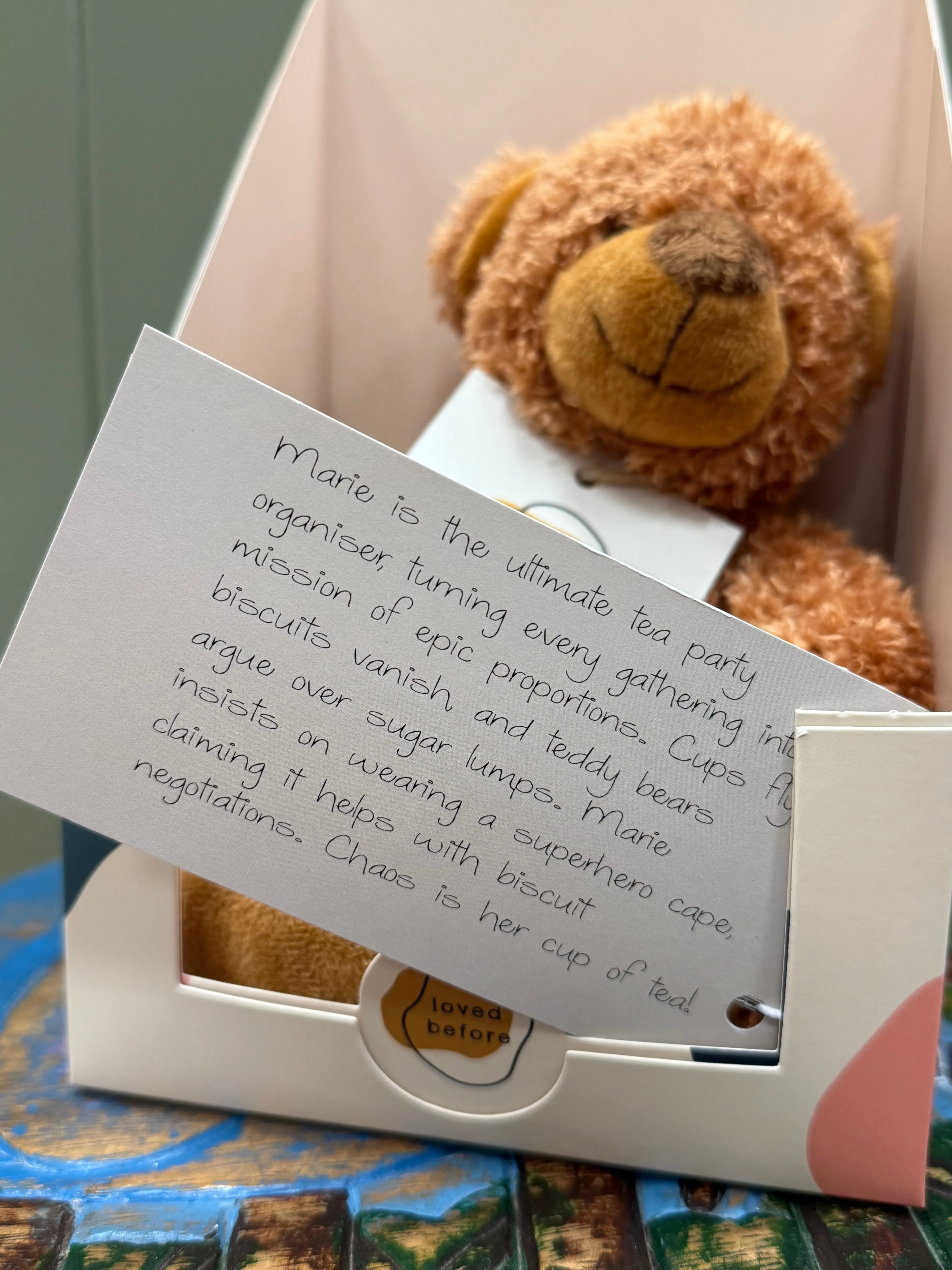 Loved before Marie bear