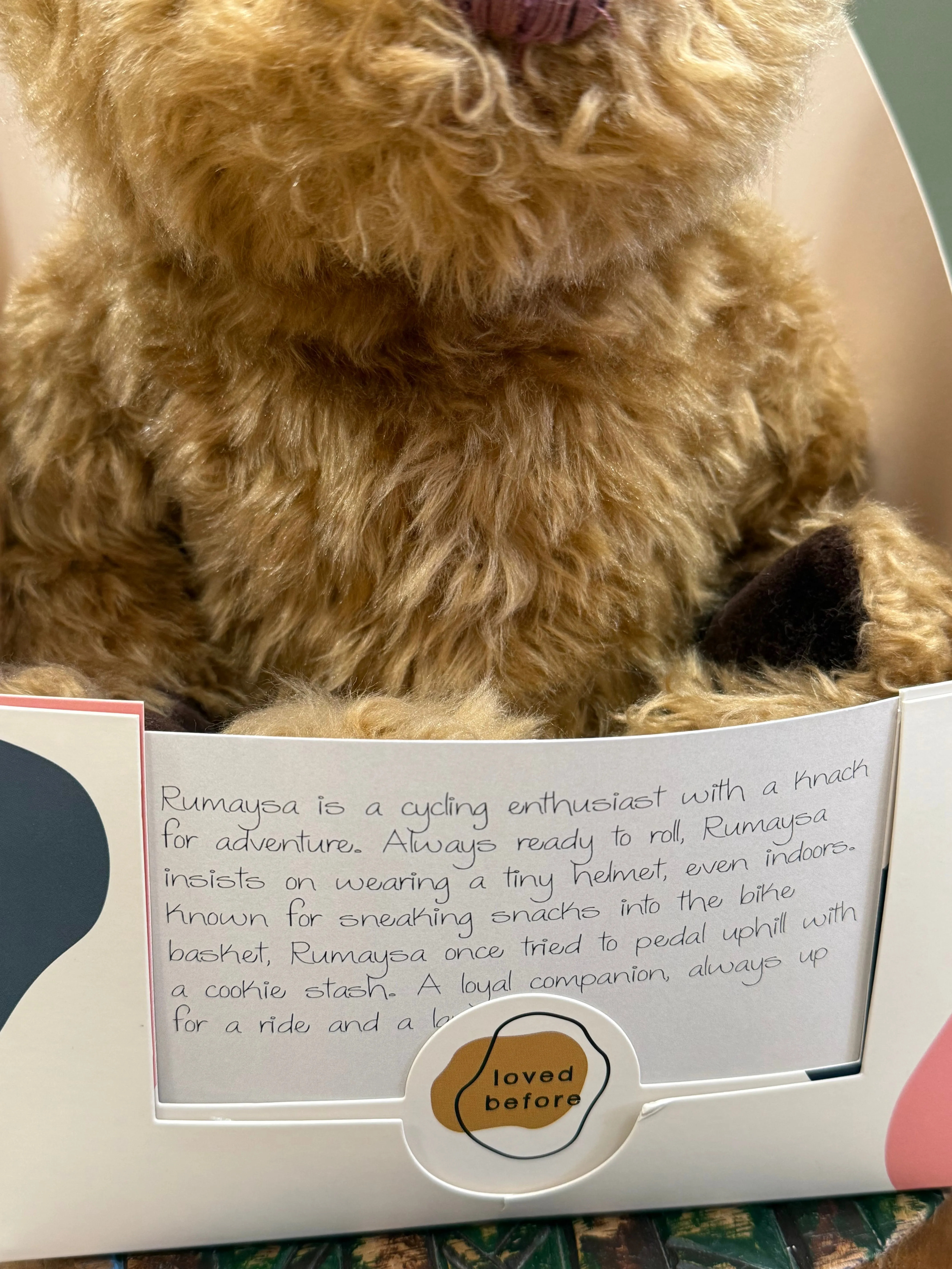 Loved before Rumaysa Bear