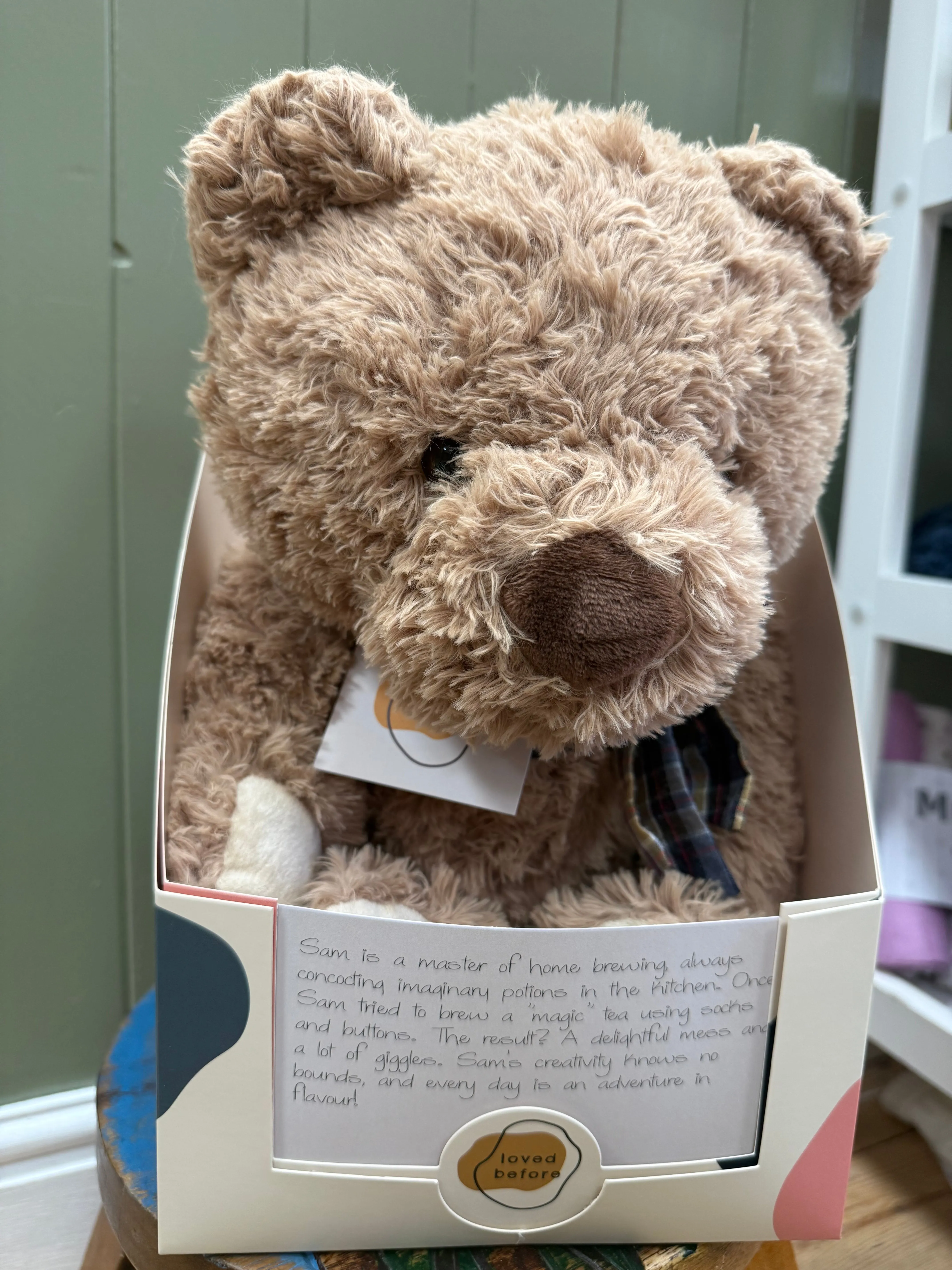 Loved before Sam Bear