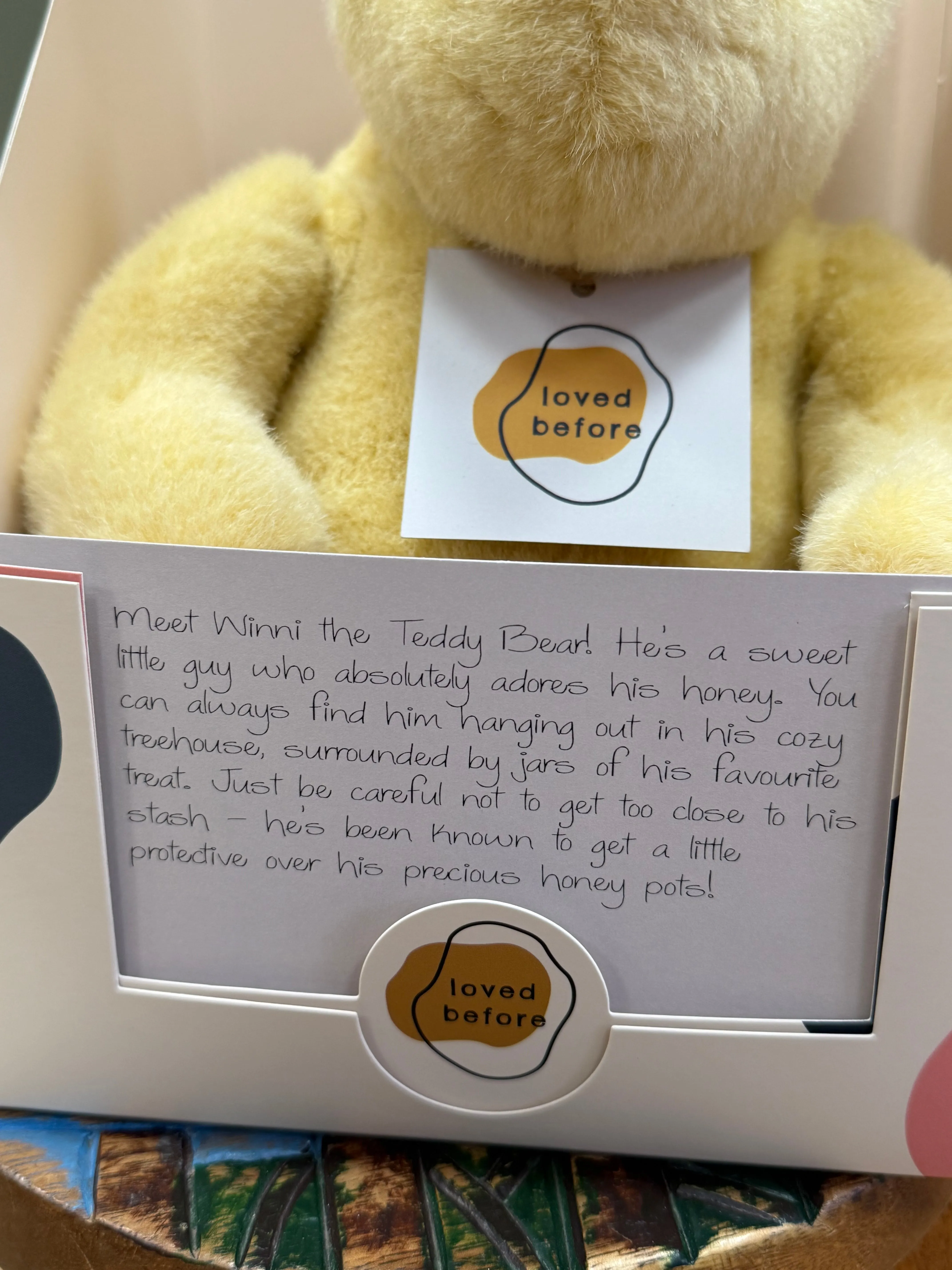 Loved before Winni Bear