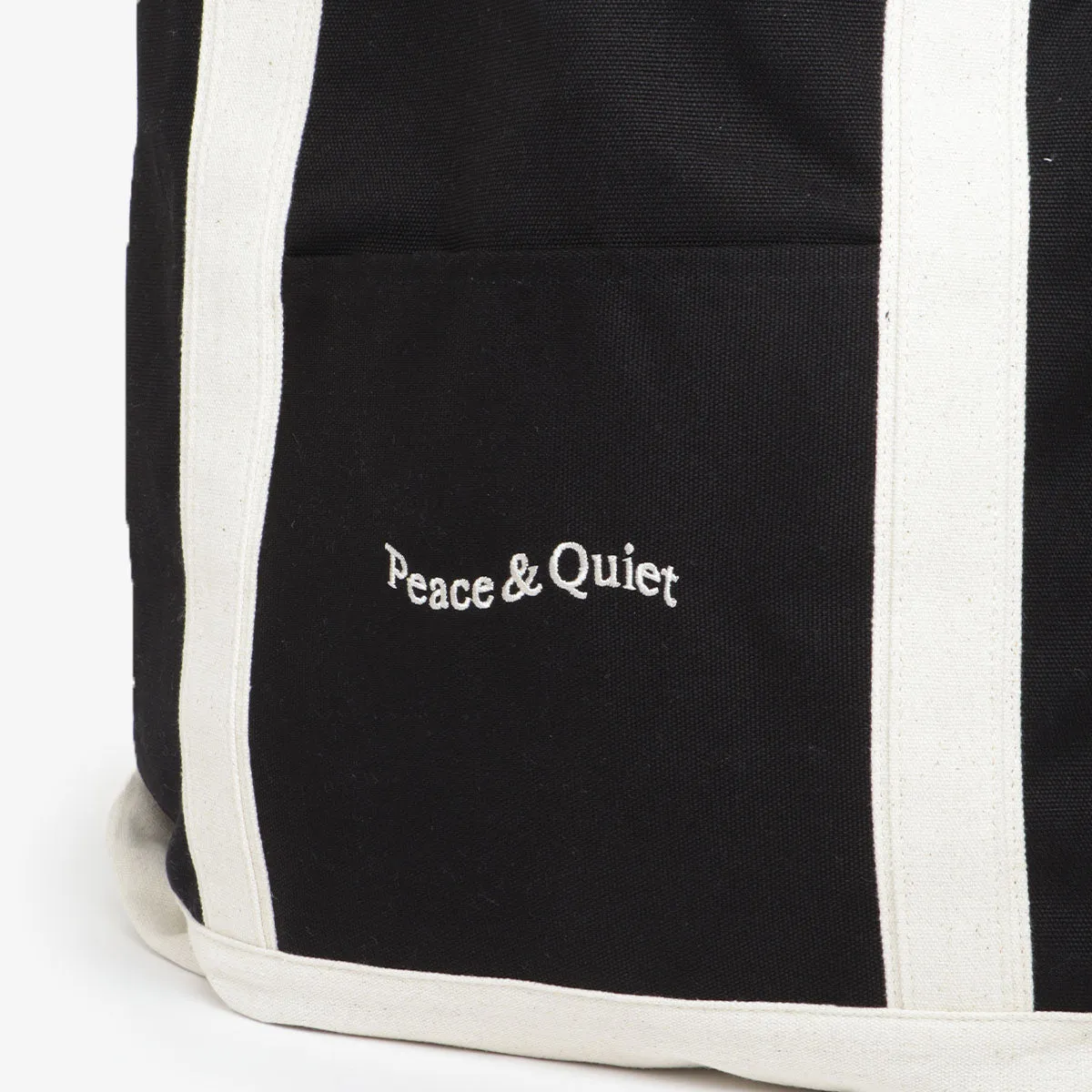 Luxury Feel Museum of Peace and Quiet Wordmark Boat Tote Bag  Almost Sold Out!