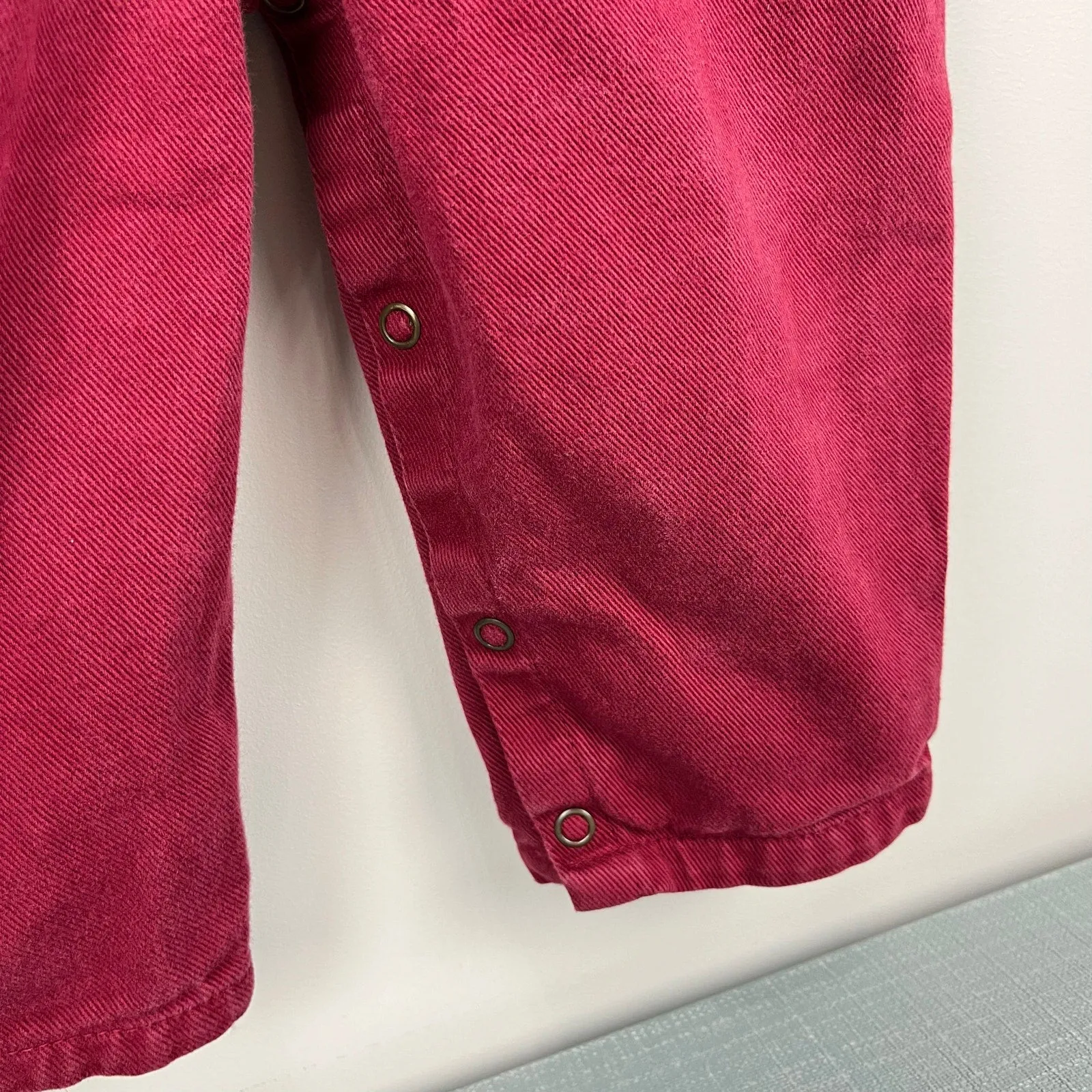 Luxury Feel Vintage Guess Burgundy Red Overalls 24 Months USA  Limited Release!