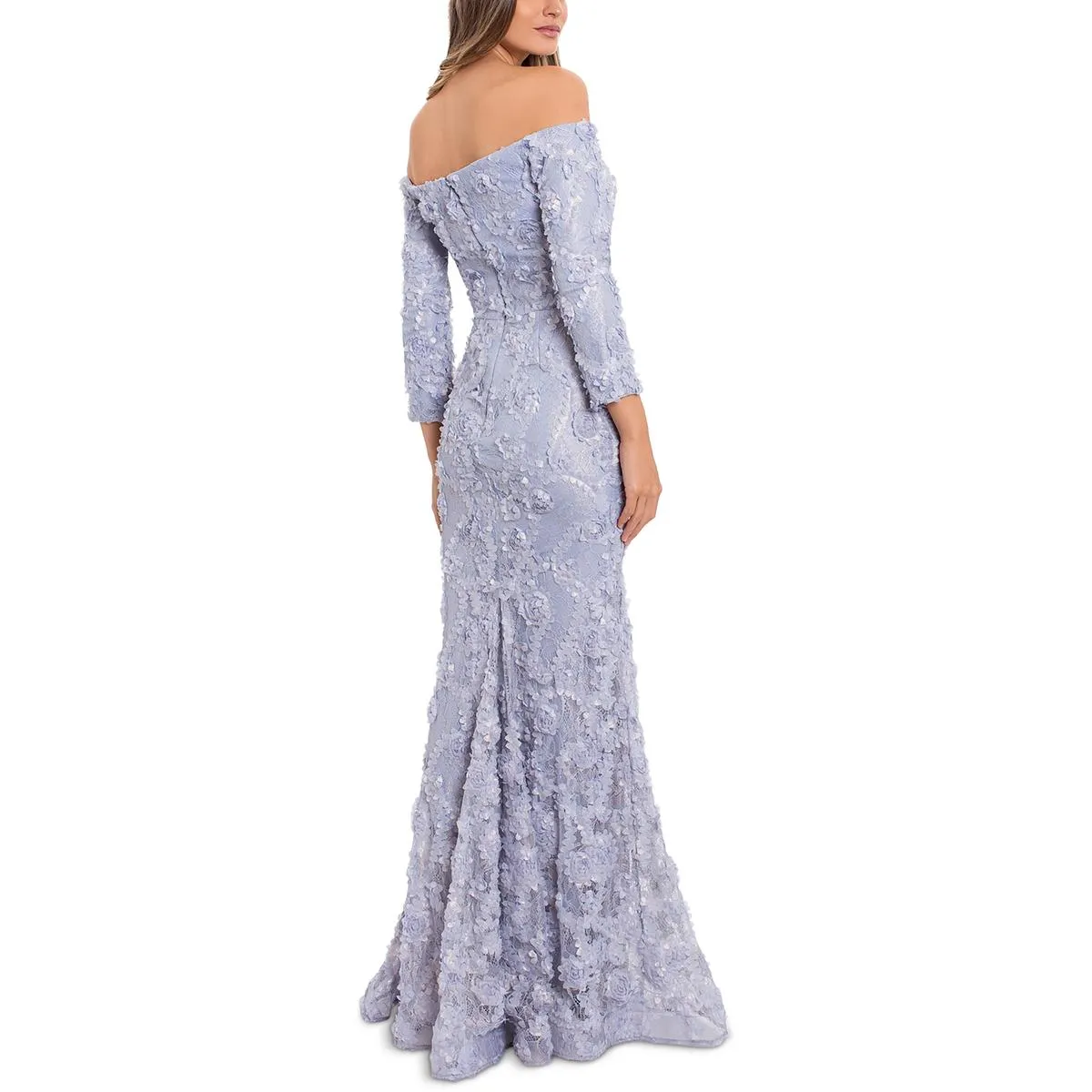 Luxury Feel Womens Lace Maxi Evening Dress  Almost Sold Out!