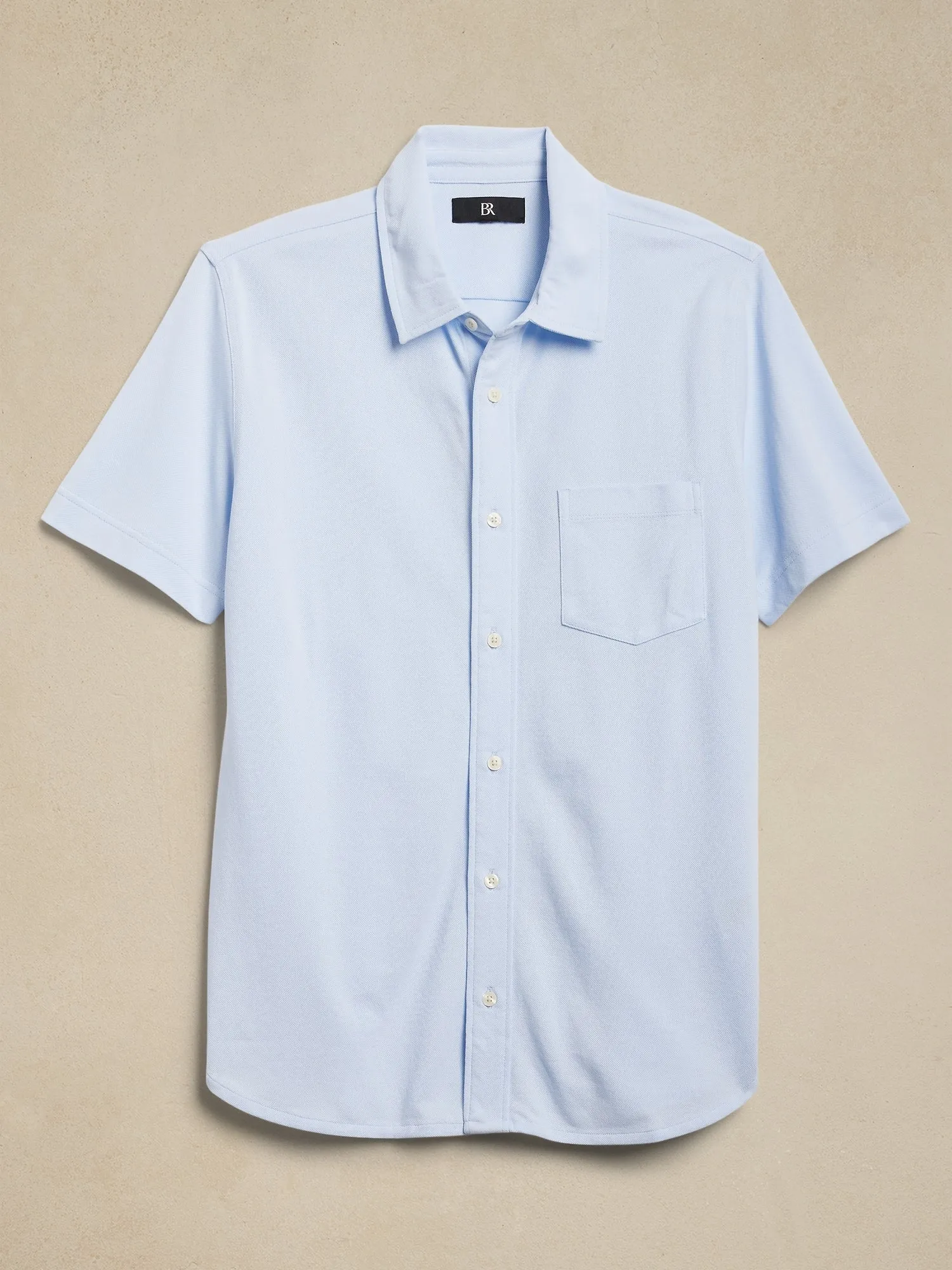 Luxury-Touch Polo Banana Republic