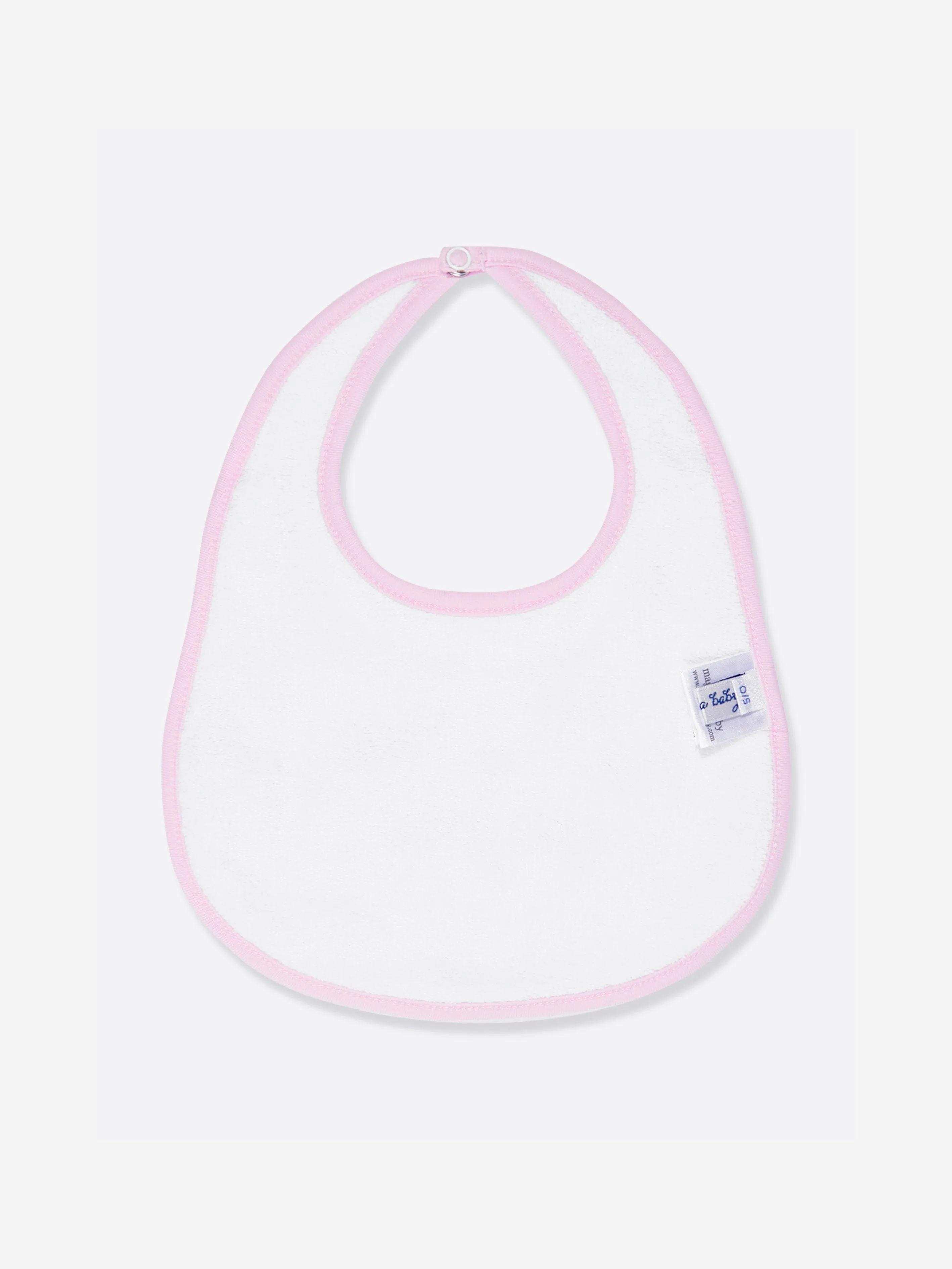 Magnolia Baby Baby Girls Believe In Magic Bib in White