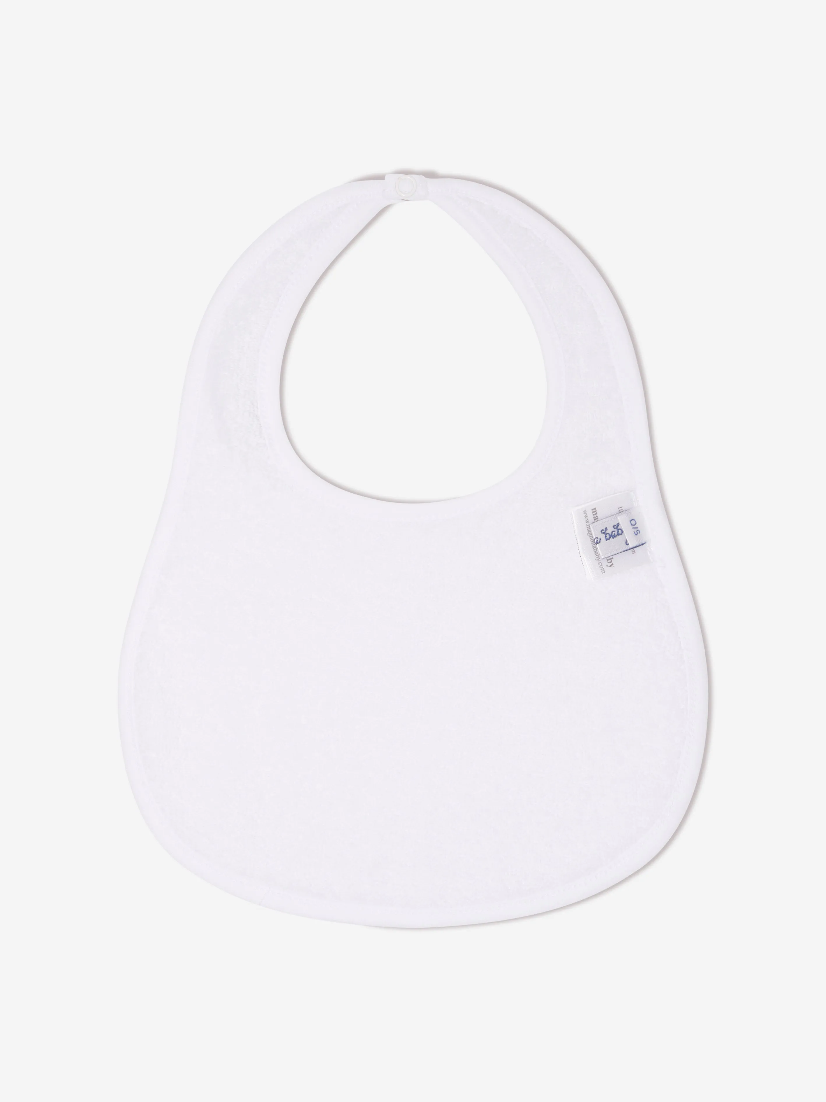 Magnolia Baby Baby Girls Pima Cotton Bib in Pink