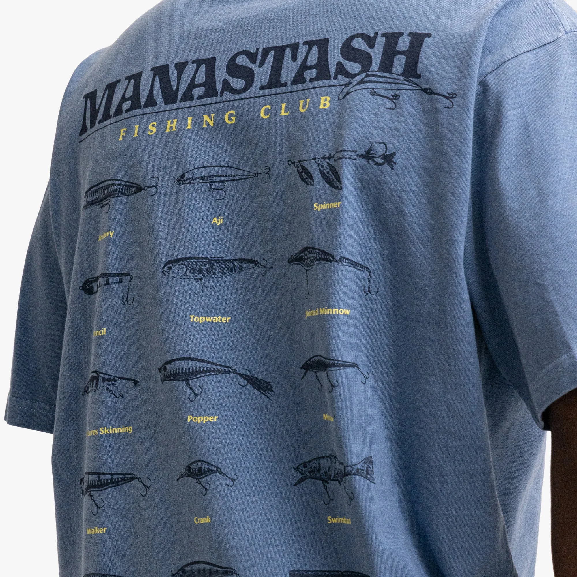 Manastash Pumice Lure T-Shirt Blue