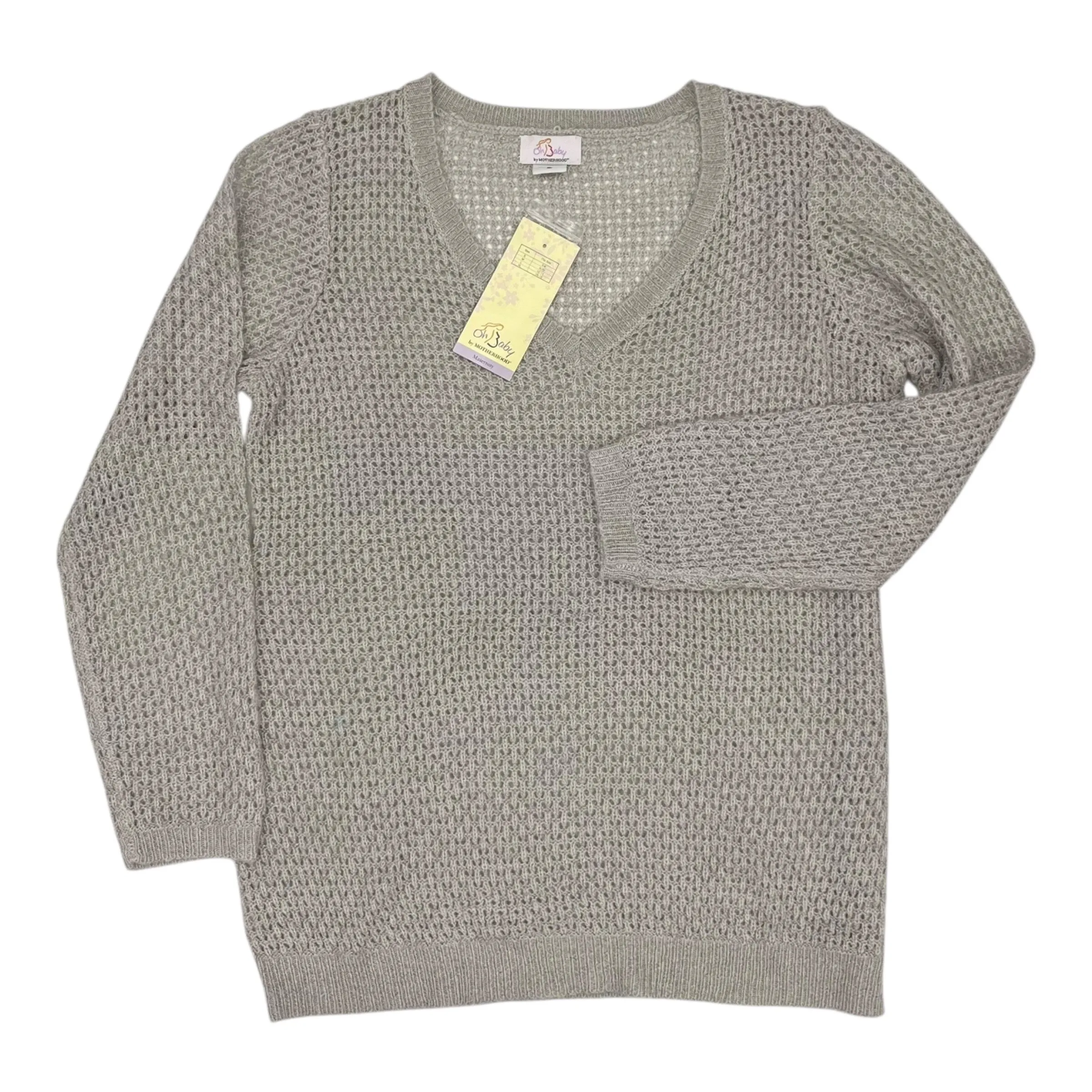 Mat Sweater By Oh Baby By Motherhood In Grey, Size:Xl