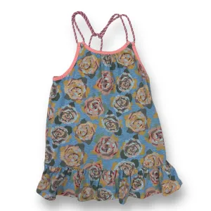 Matilda Jane Girls Size 6 Rose Print Spaghetti Strap Boutique Blouse