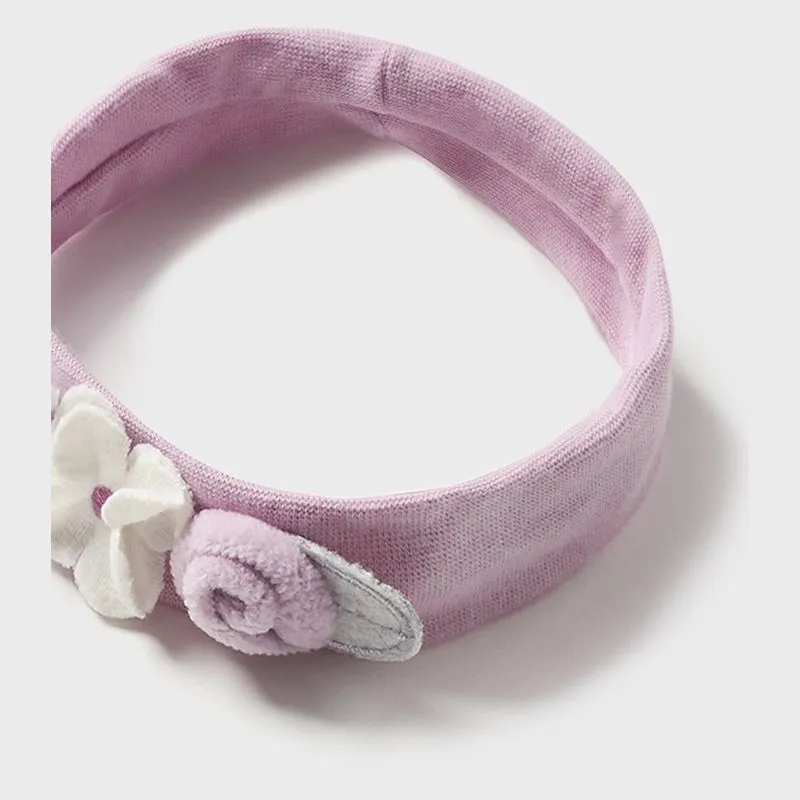 Mauve Floral Ruffle Tutu Babysuit Set