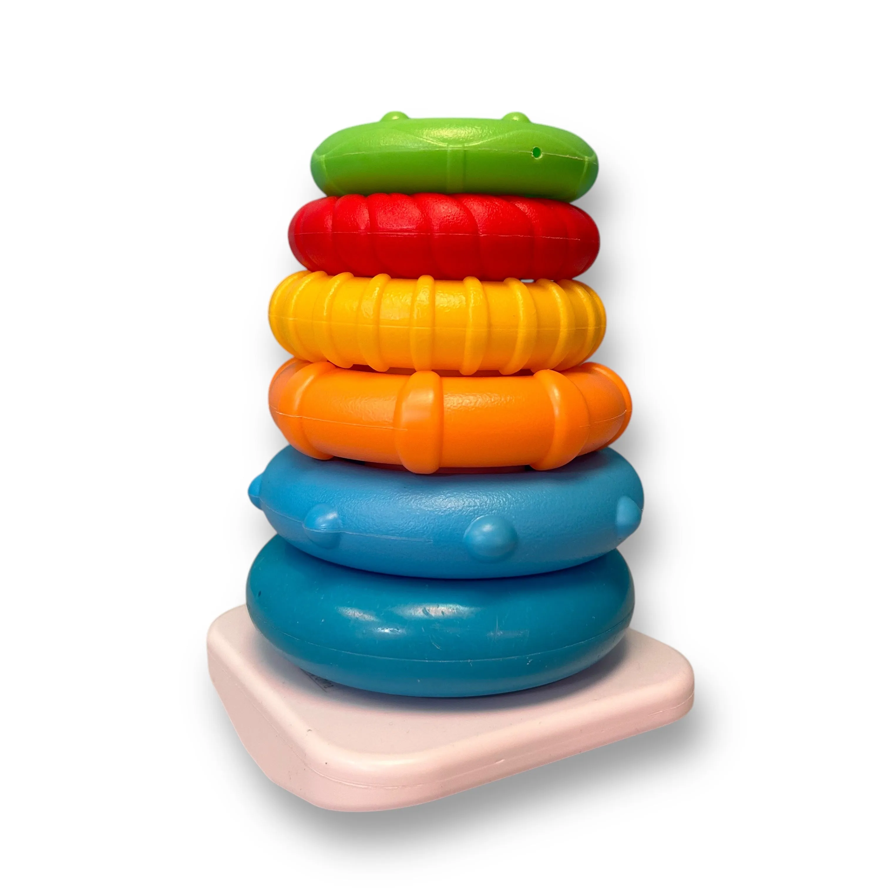 Melissa & Doug Classic Collection Crinkle Plush Toys and Balls Plus Ring Stacker