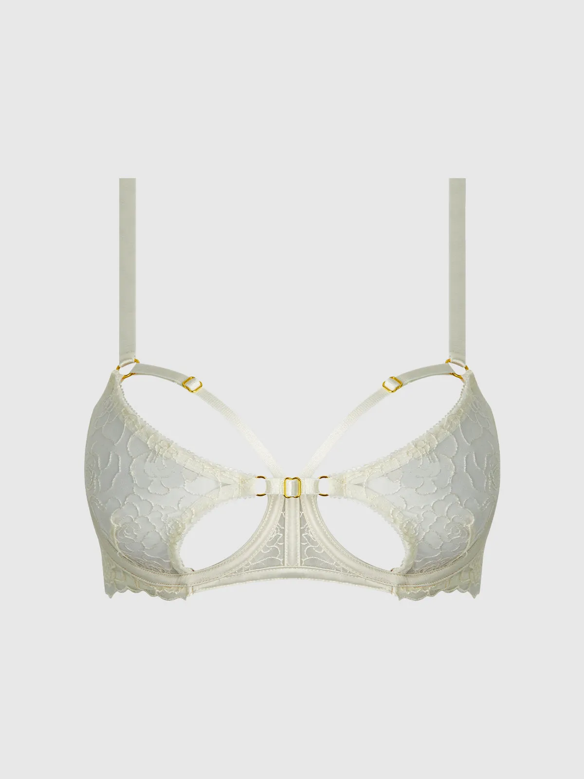 Melrose Strappy Cutout Bra